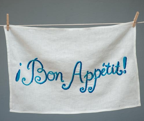 This isn’t any ordinary tea towel. It is not only hard-working (it can wipe up the spilled ketchup), but it can be used as a napkin or to wrap a bottle of olive oil as a gift for your favorite foodie on your list. The beauty also lies in knowing it is hand-embroidered by the women in Sabanito, Mexico who help to support their families while staying at home to take care of their children.