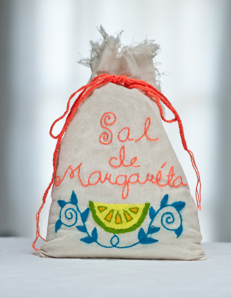 This hand-embroidered bag of Sal del Mar gourmet sea salt is the perfect gift for anyone who loves tequila and margaritas. The hand-embroidered design is irresistible … but it’s what’s inside that makes it a gourmet gift. The texture of the salt is ideal to coat the rim of any tequila drink and delivers a crisp, salty taste that enhances the taste of the lime and tequila.