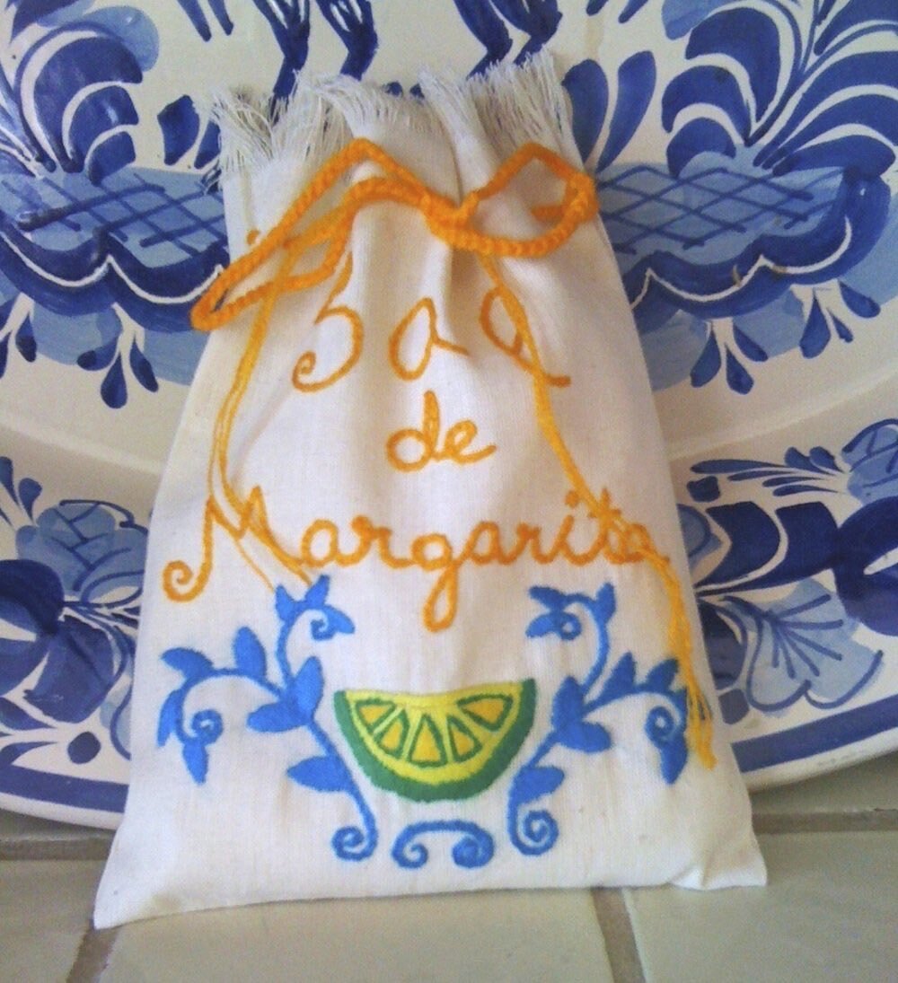 What is amazing about our Sal del Margarita hand-embroidered bags of gourmet sea salt&hellip;is that each one has been embroidered with the women embroiderers&rsquo;artistic talent that captures what we call the &ldquo;margarita spirit.&rdquo; And th