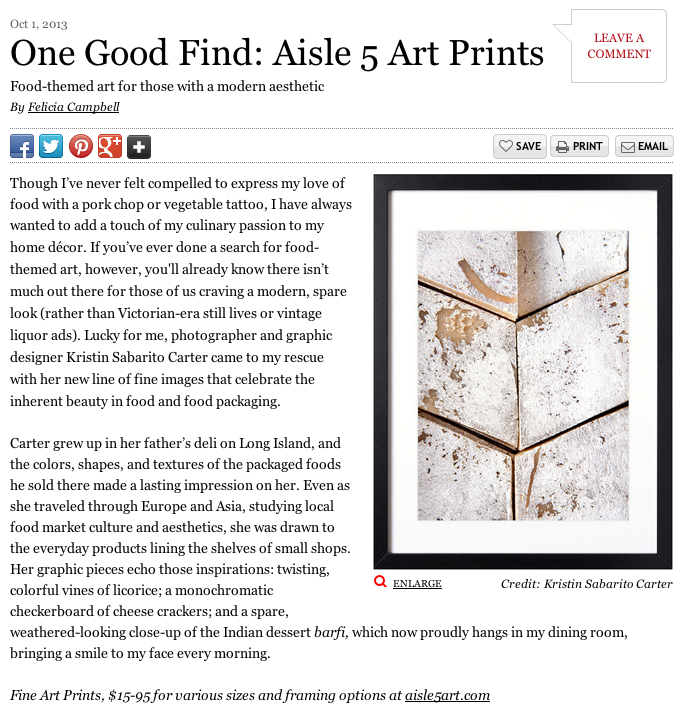 Product Reviews, Saveur.com