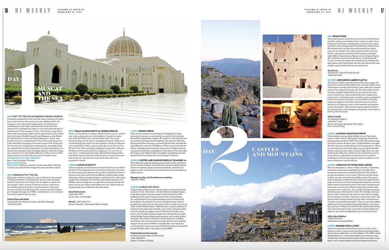 The Best of Oman in Four Days (Copy)