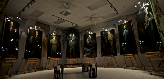 Guardians of the Everglades portraits in the studio. ©Connie Bransilver