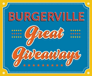   Burgerville Great Giveaways web banners.  
