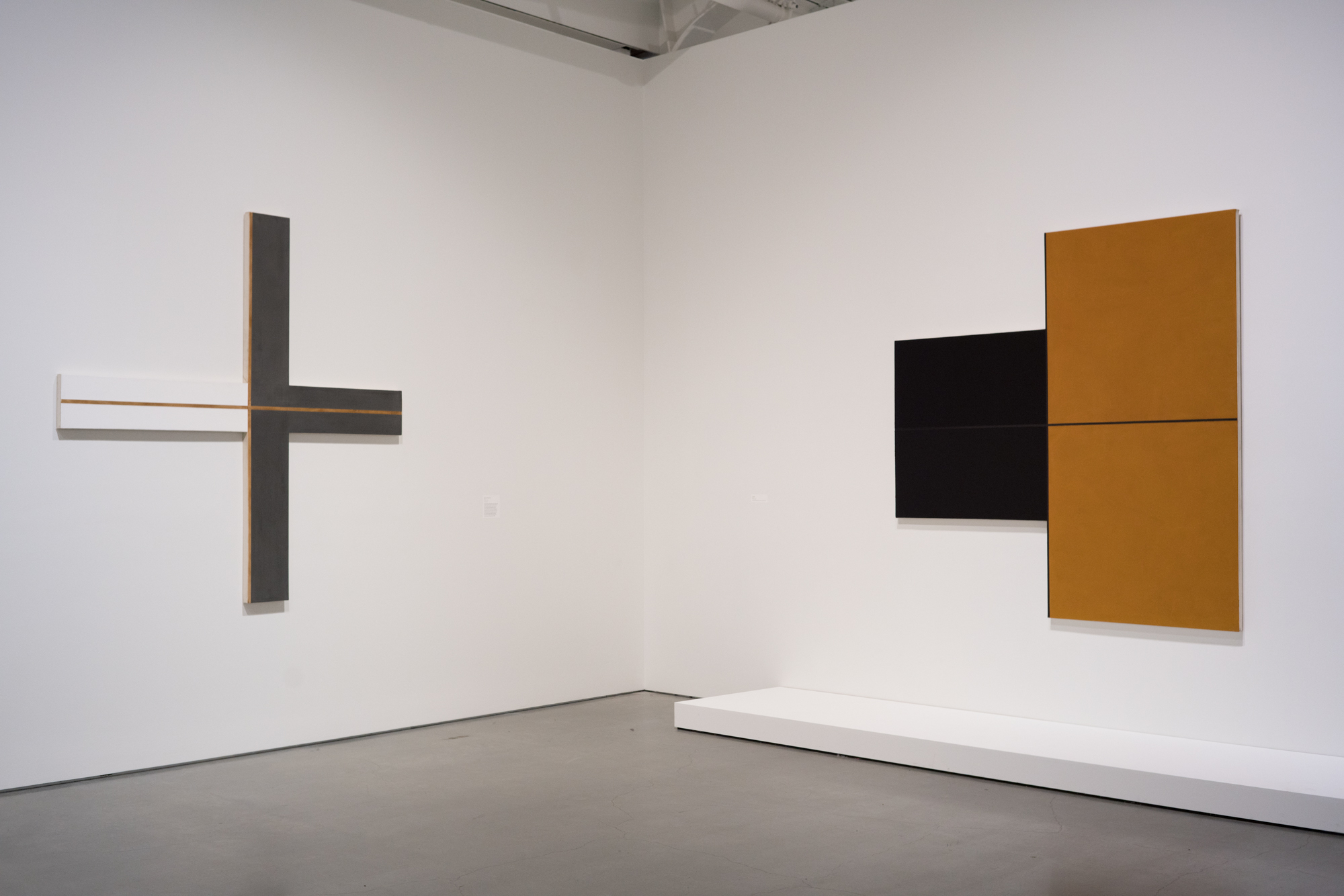 Left: Walnut, Slate, Clay (1997), Right: