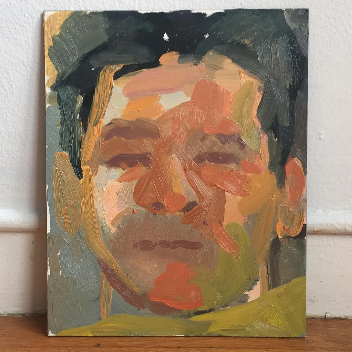 Oil sketch of C.