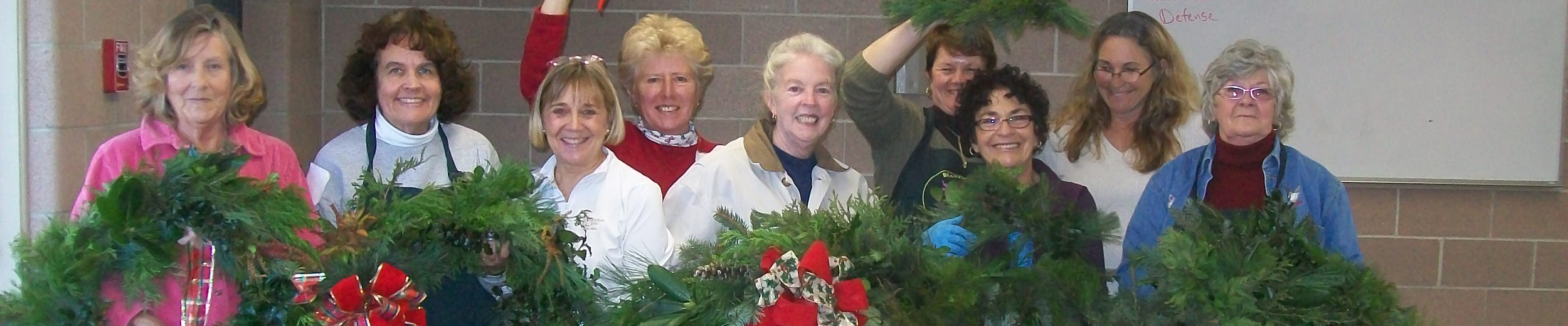 Wreaths for the Library