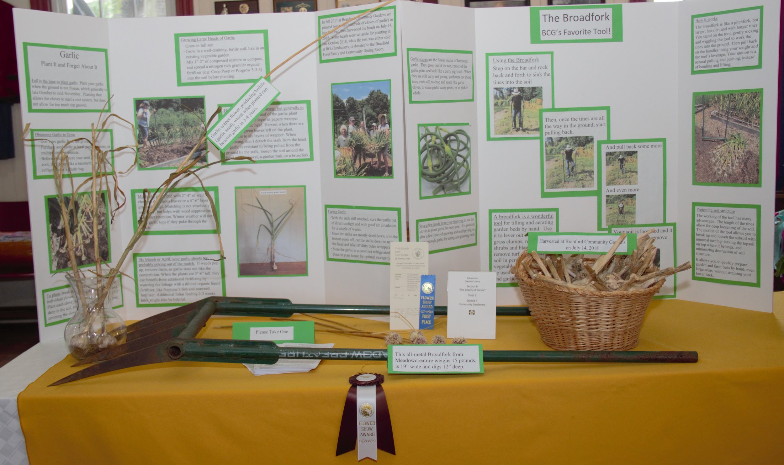 Educational Display: Broadfork