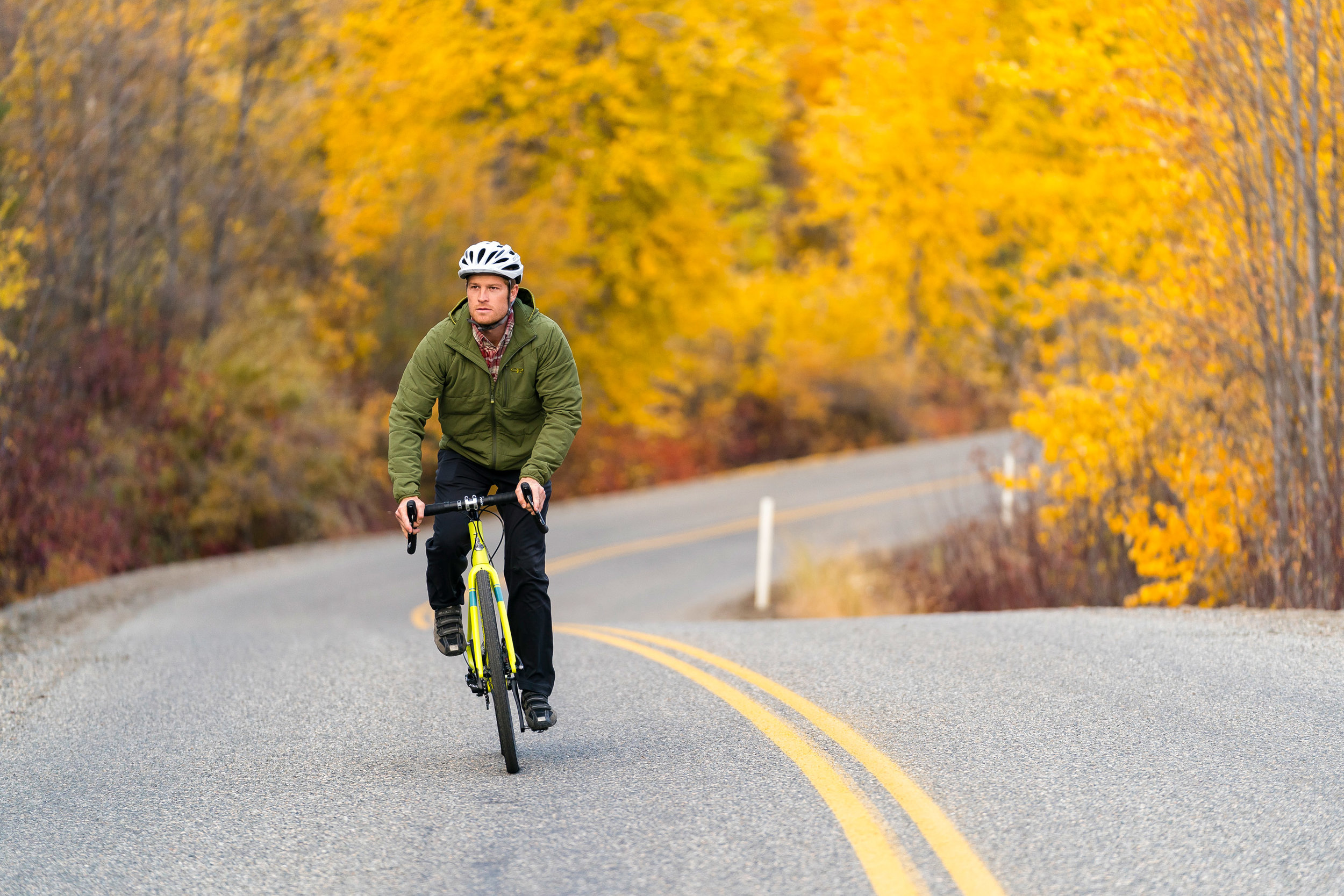  Adventure: Bike riding in the Methow Valley in the fall, Winthrop, Washington 