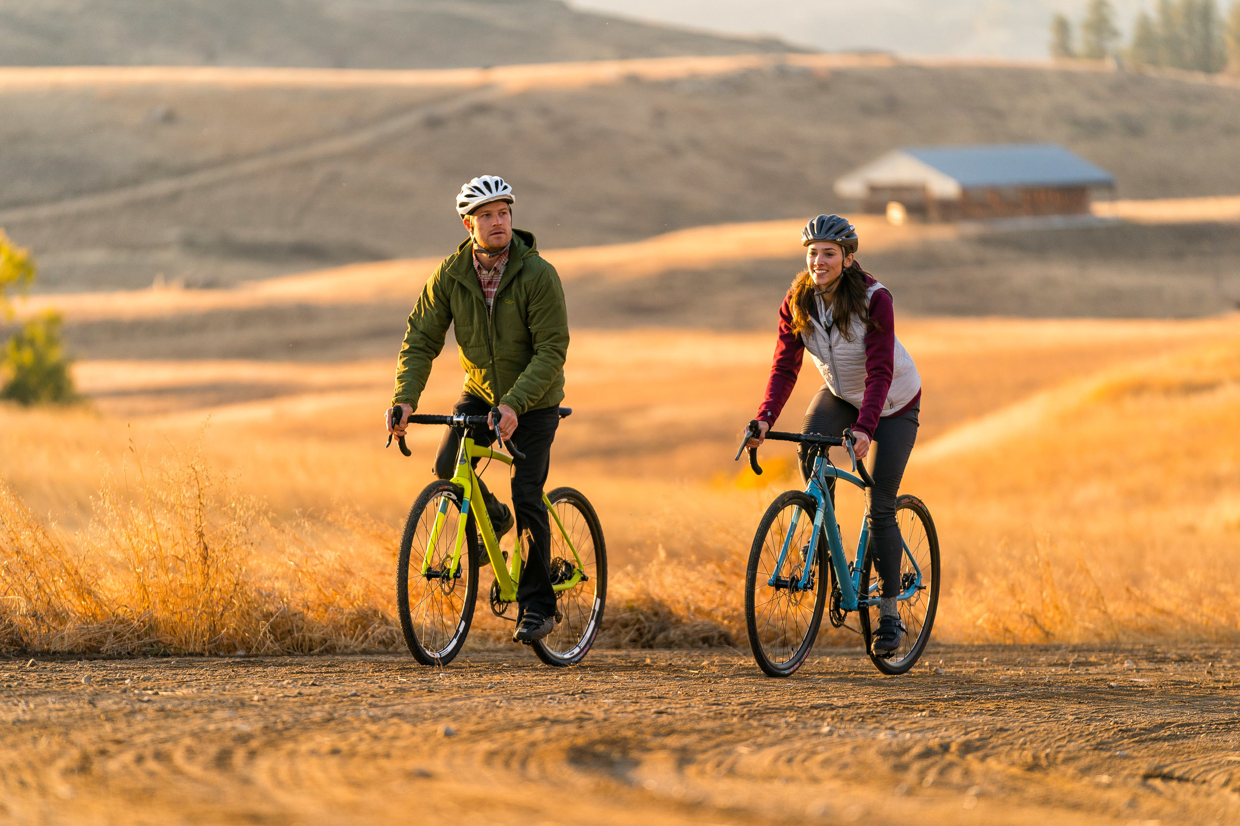  Adventure: Bike riding in the Methow Valley in the fall, Winthrop, Washington 