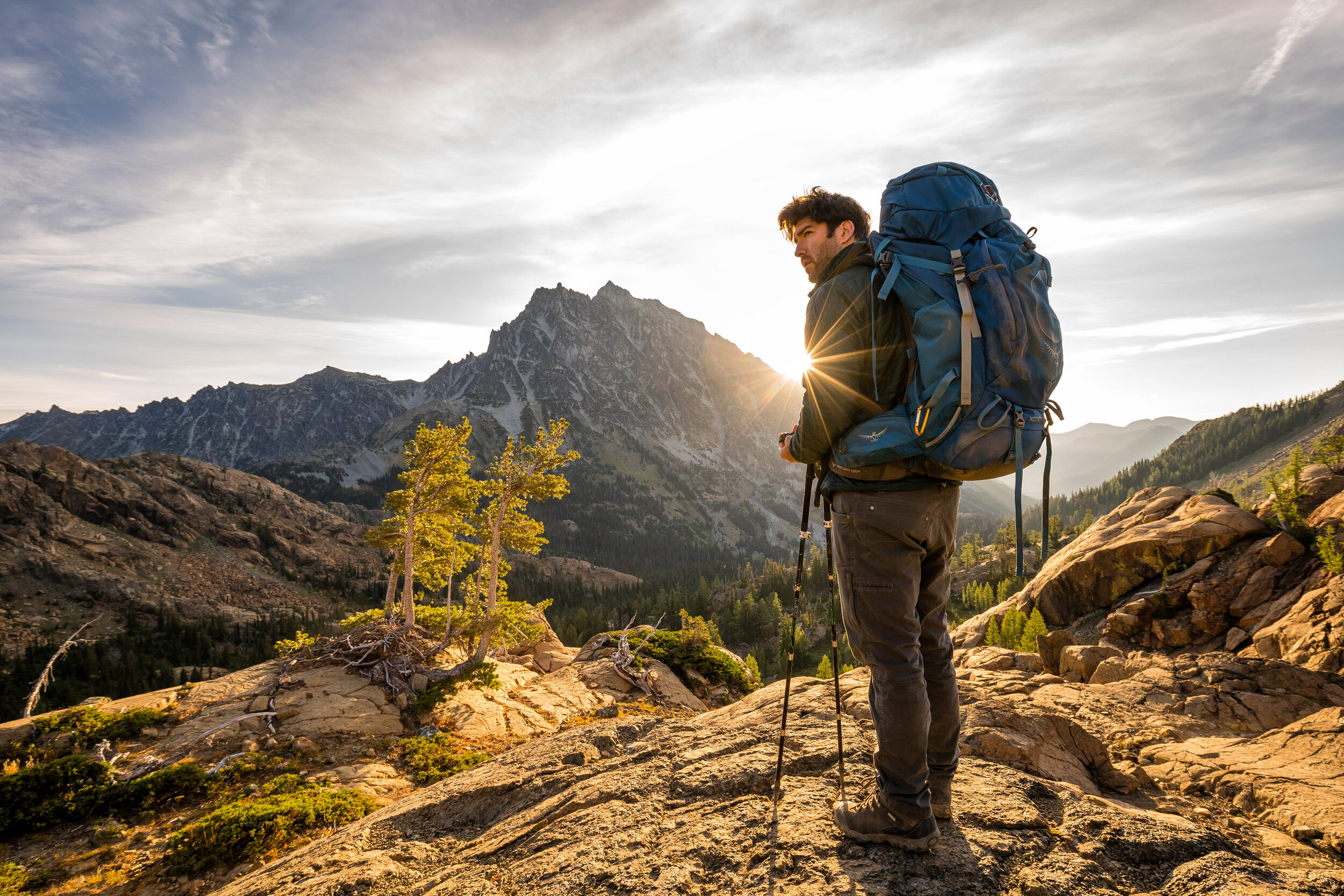  Adventure: Tyler Roberts backpacking in the Alpine Lakes Wilderness, Washington 