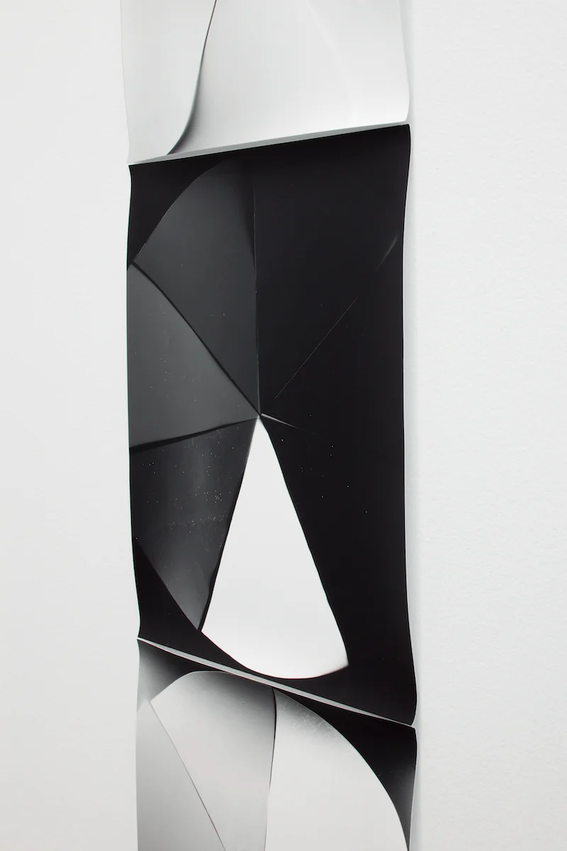 Galerie Praz-Delavallade, Paris Dust, The Plates of the Present Jan 28 - Feb 4, 2017 Black White Rainbow, Color Study Photogram, 2015