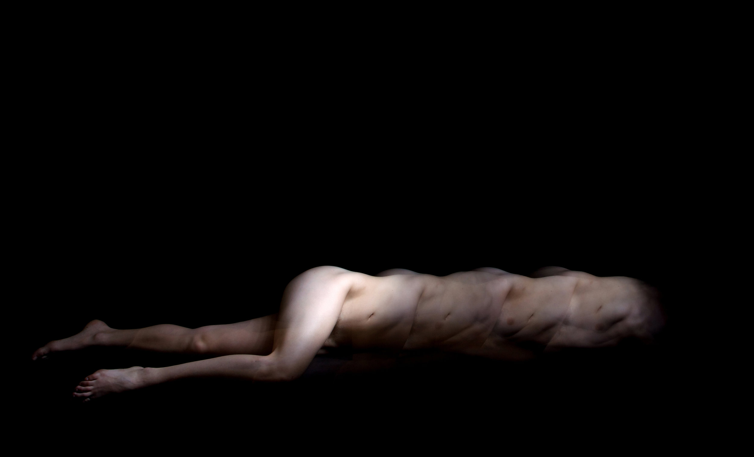 PLATE 22. Lia Chavez. Helix Nude , 2011. C-print. 40 x 69½ inches.