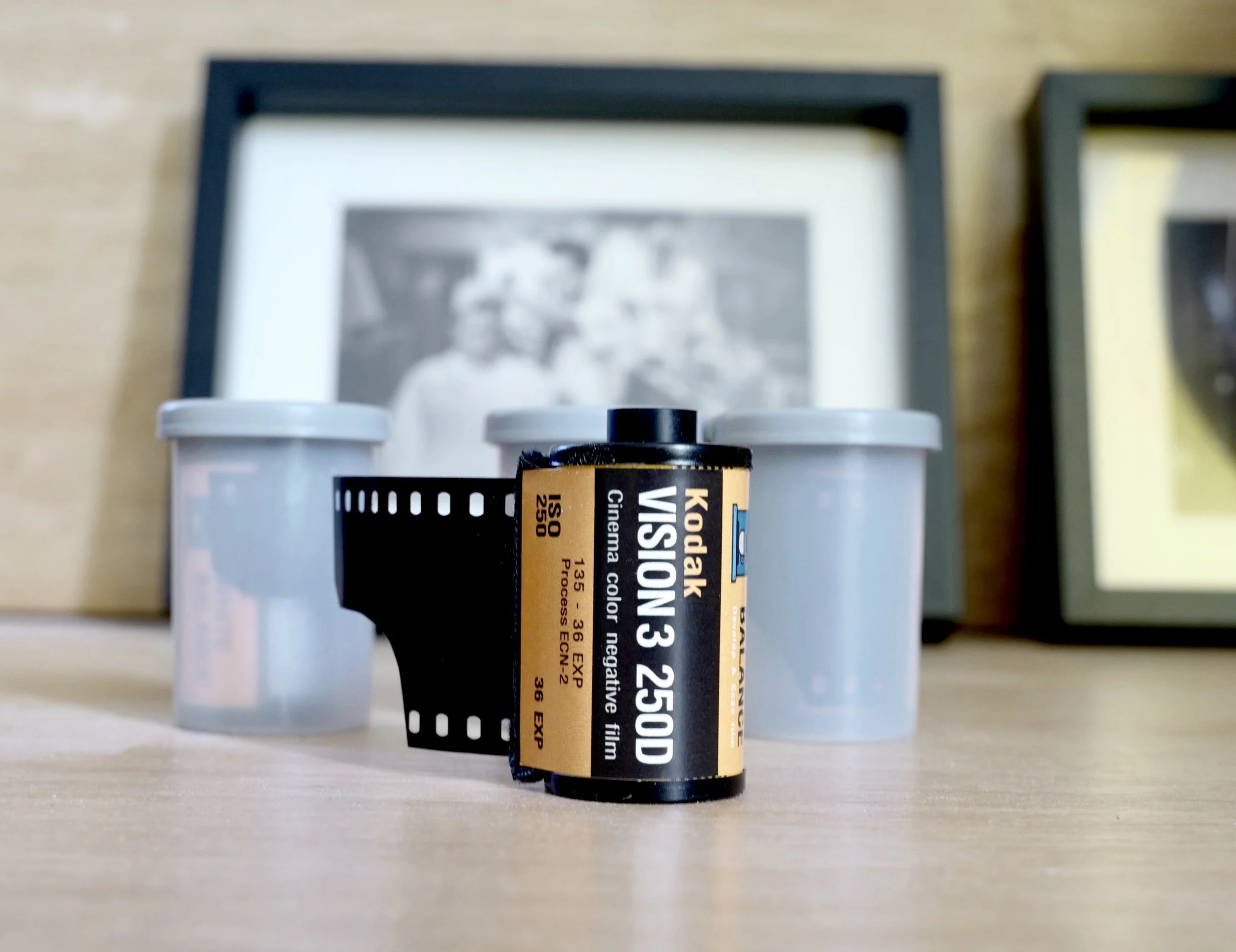 Shooting Kodak Vision 250 3 D 