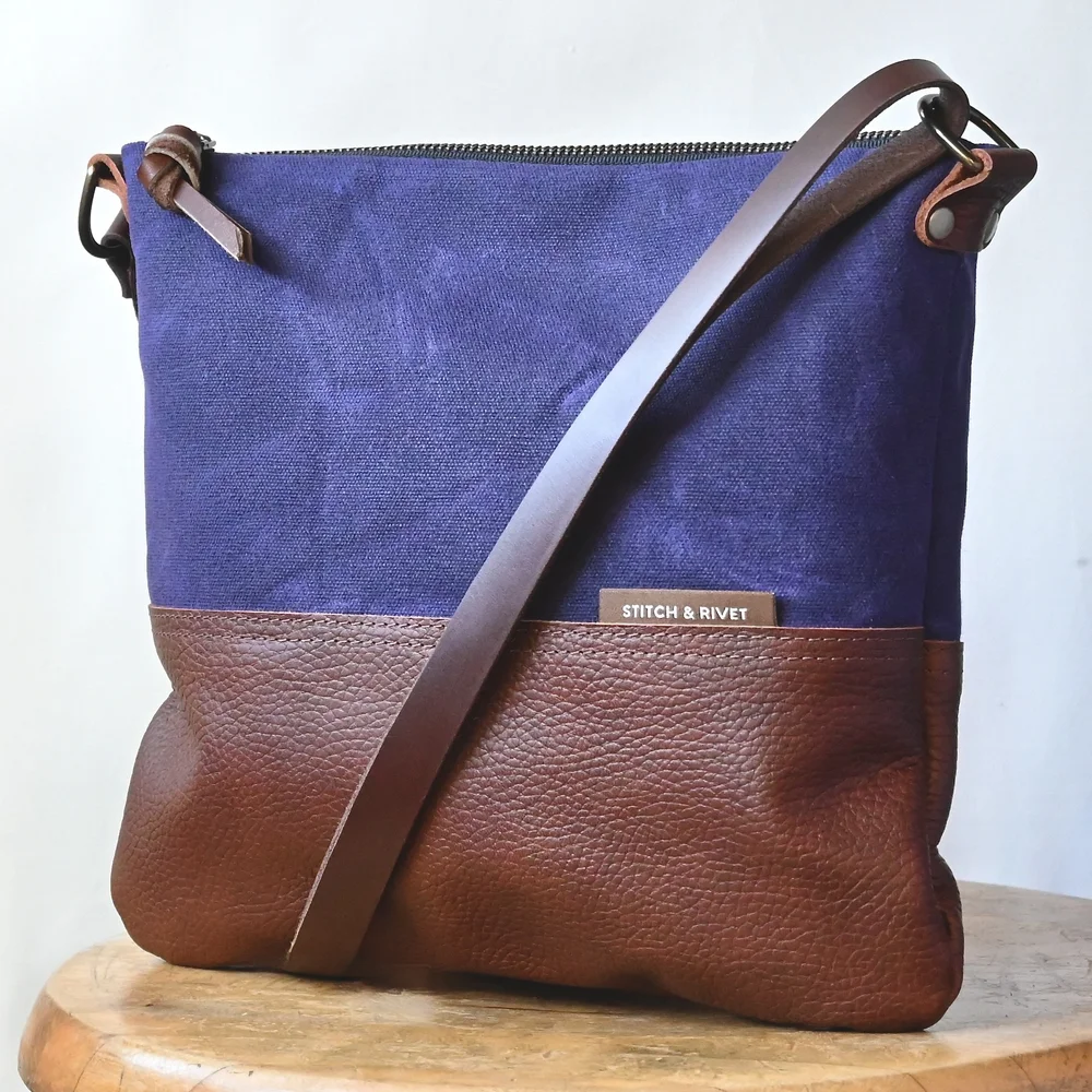 Shop For Waxed Canvas and Leather Bags and Leather Wallets Handmade In ...