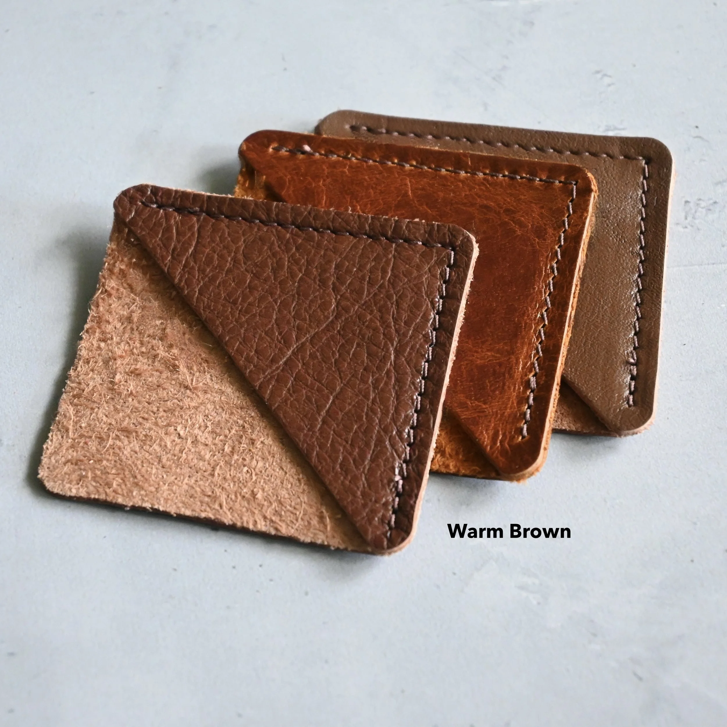 Brown Leather corner bookmark.JPG