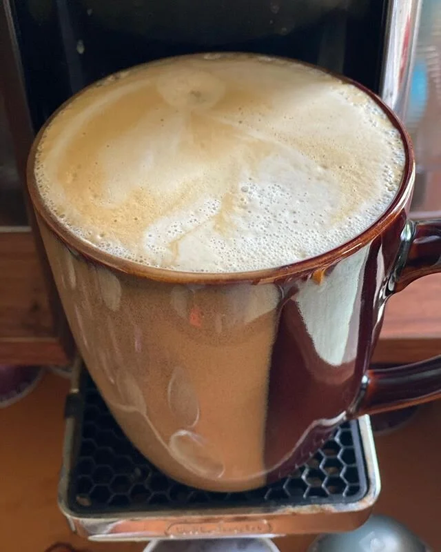 Good morning!  Have a blessed day 😉 #coffee #newday #nespresso #letswork #progress
