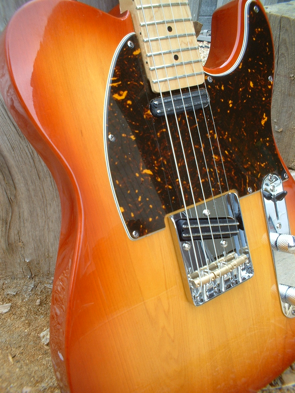 From a cedar log to  a Tele (5).JPG