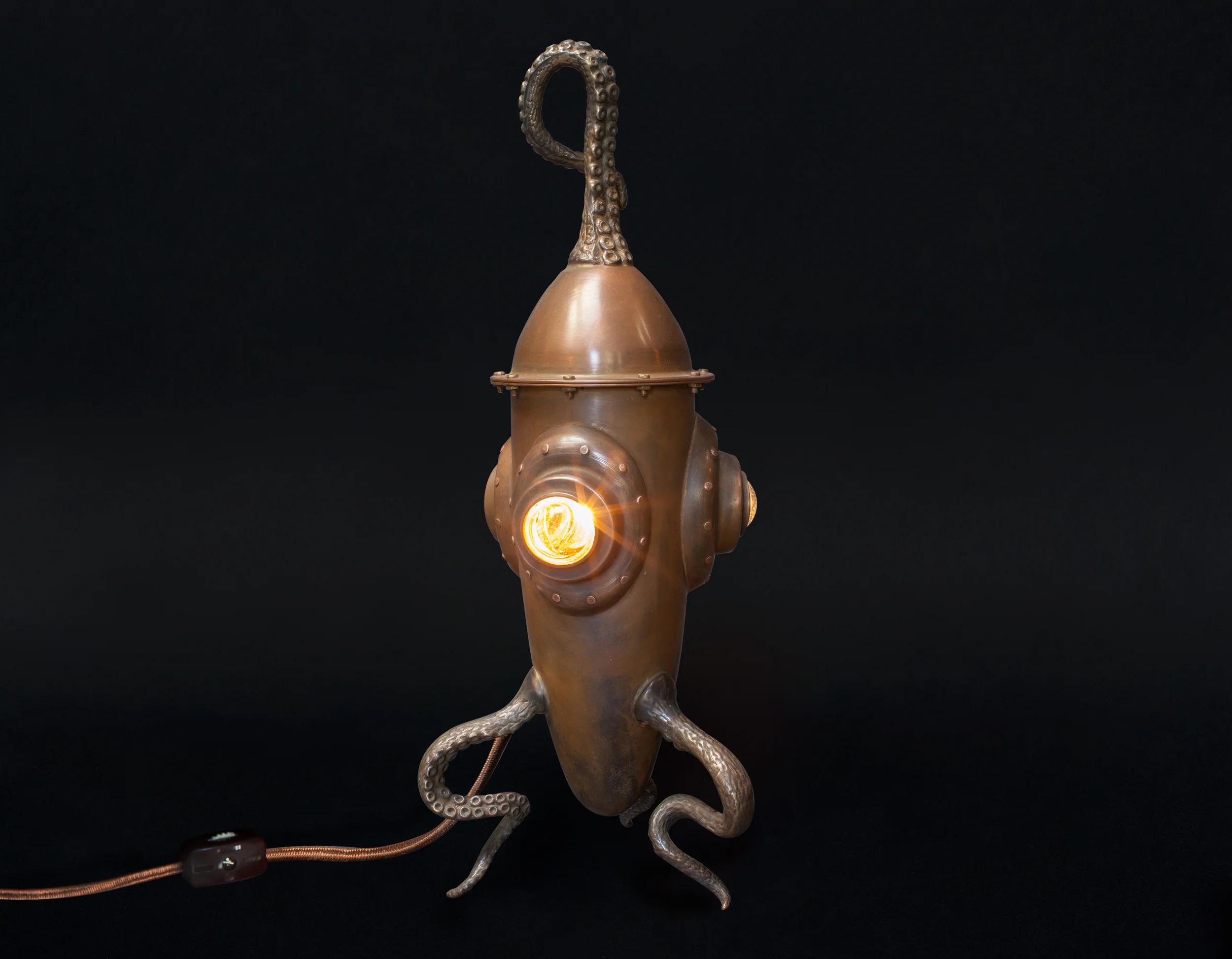 Copper Octo Submarine