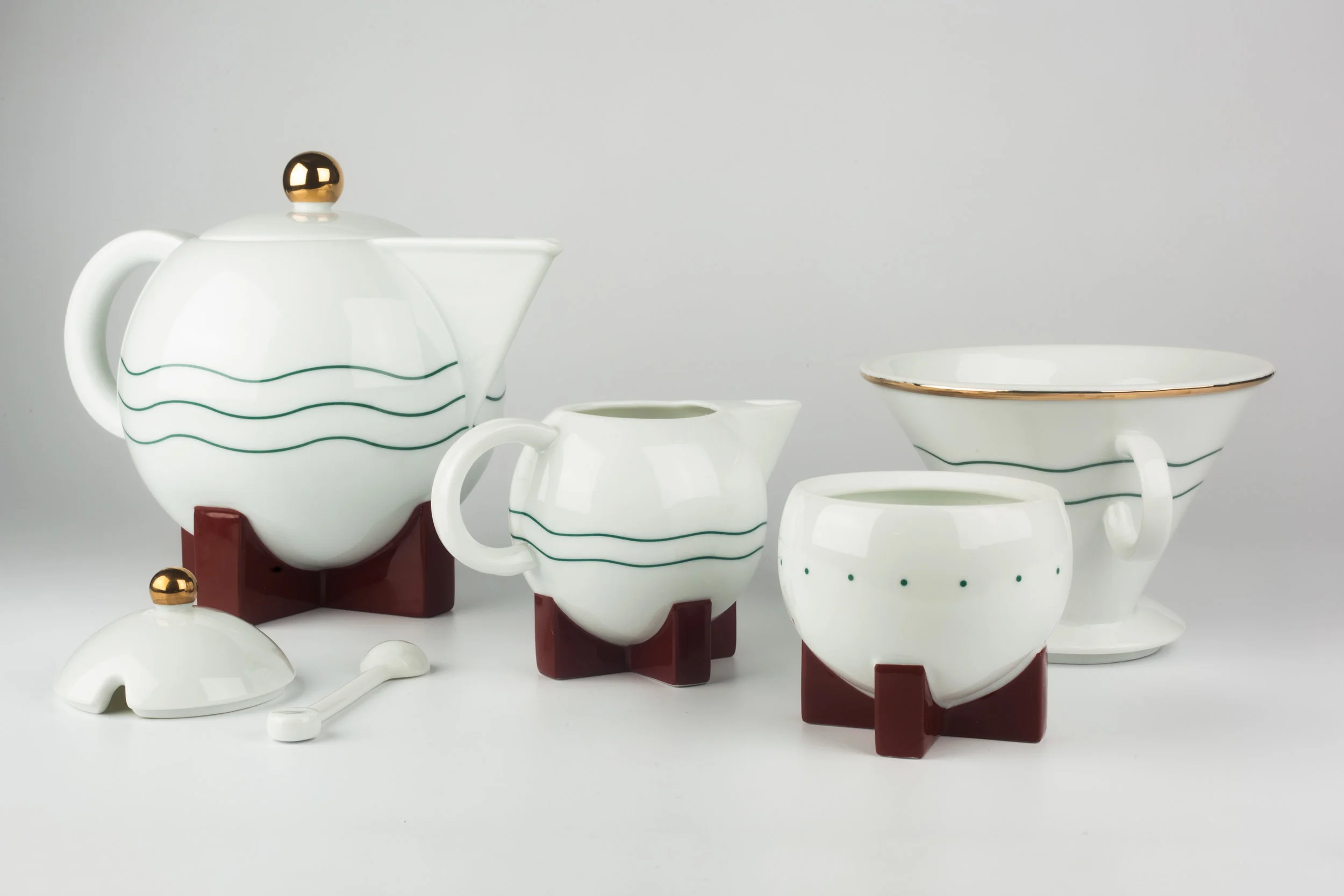Little Dripper Coffee Set by Michael Graves for Swid Powell, USA, 1980s