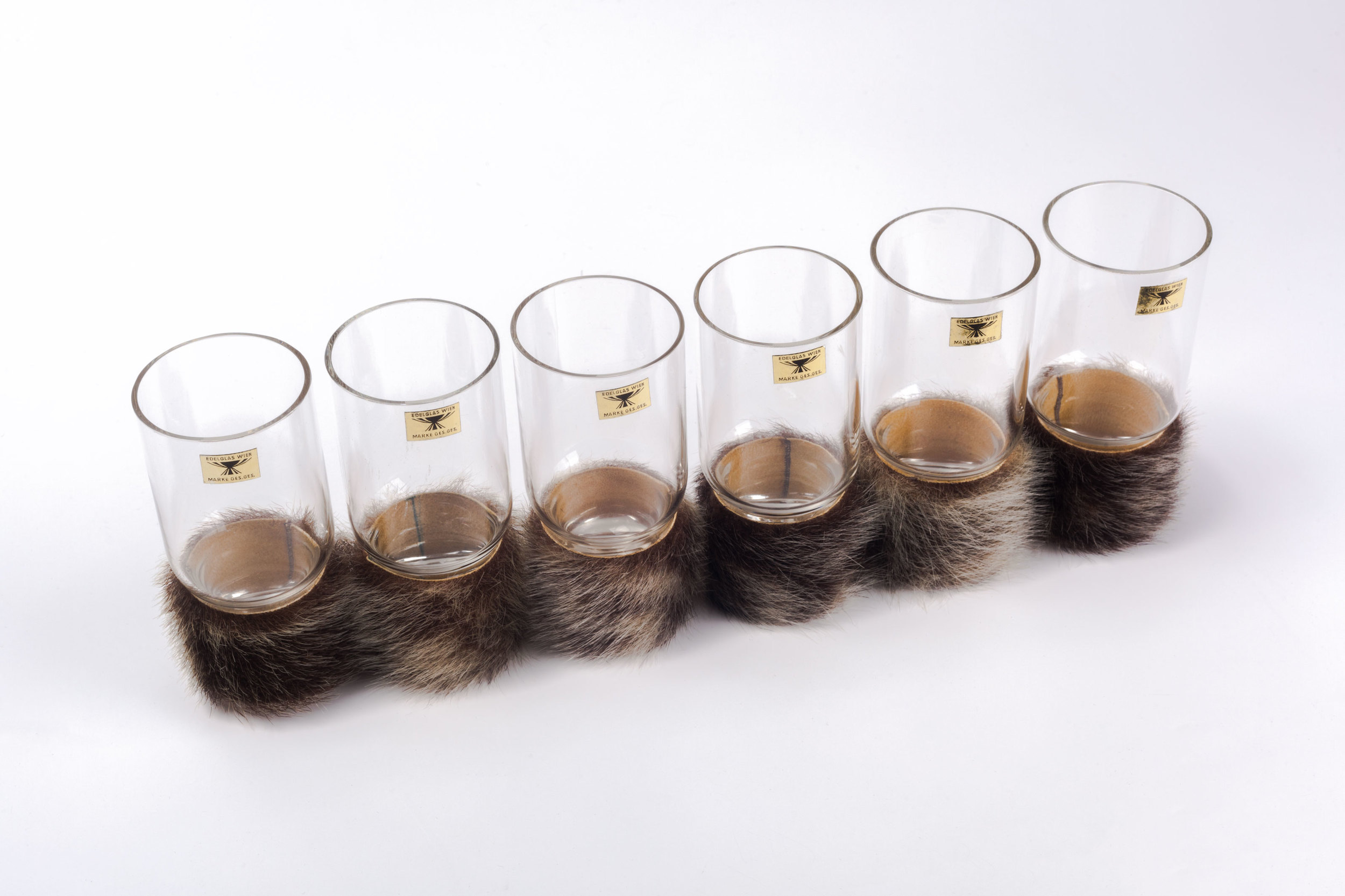 Carl Aubock Glasses with fur