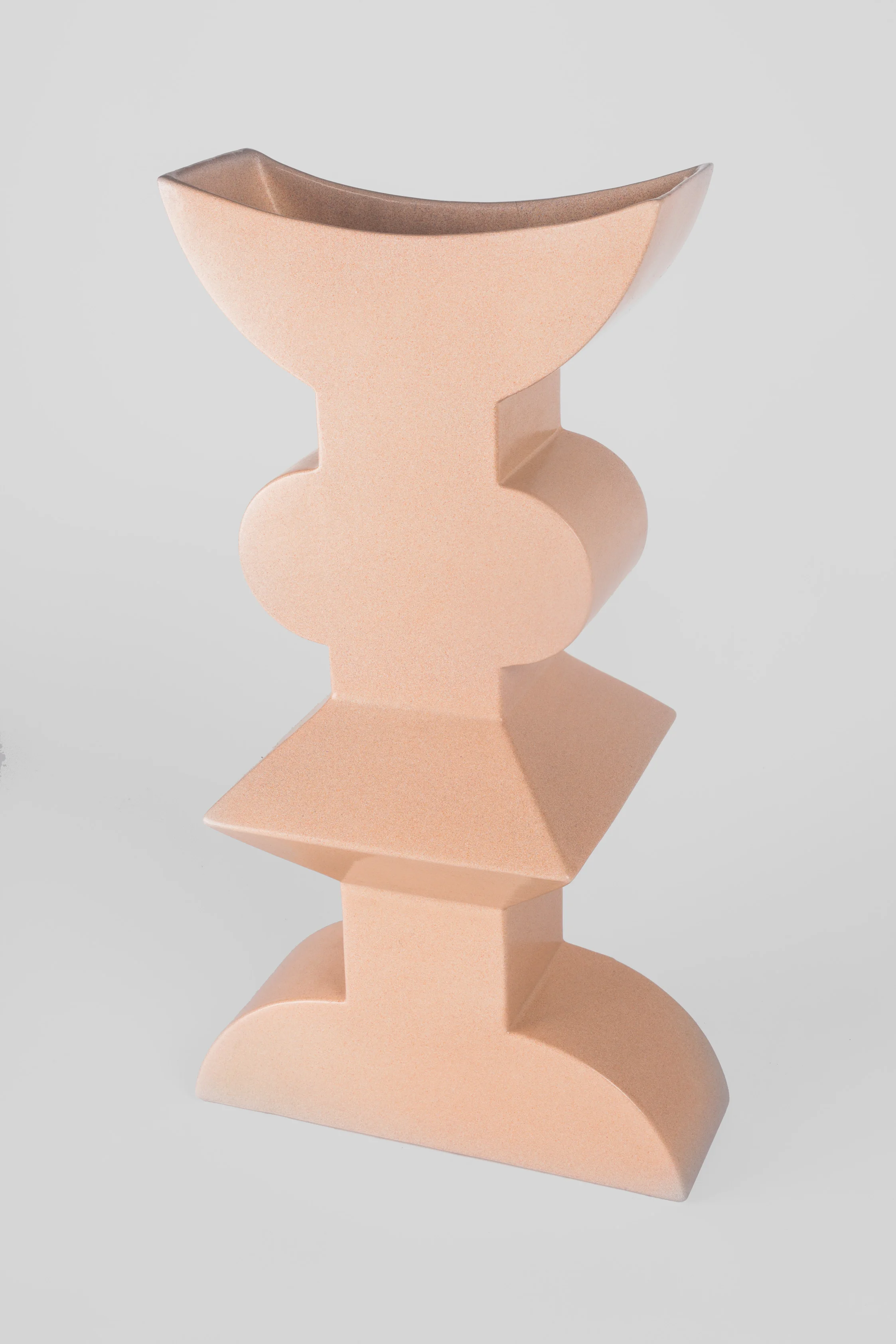 Ceramic vases by Florio Paccagnella for Floria Keramia, Memphis member