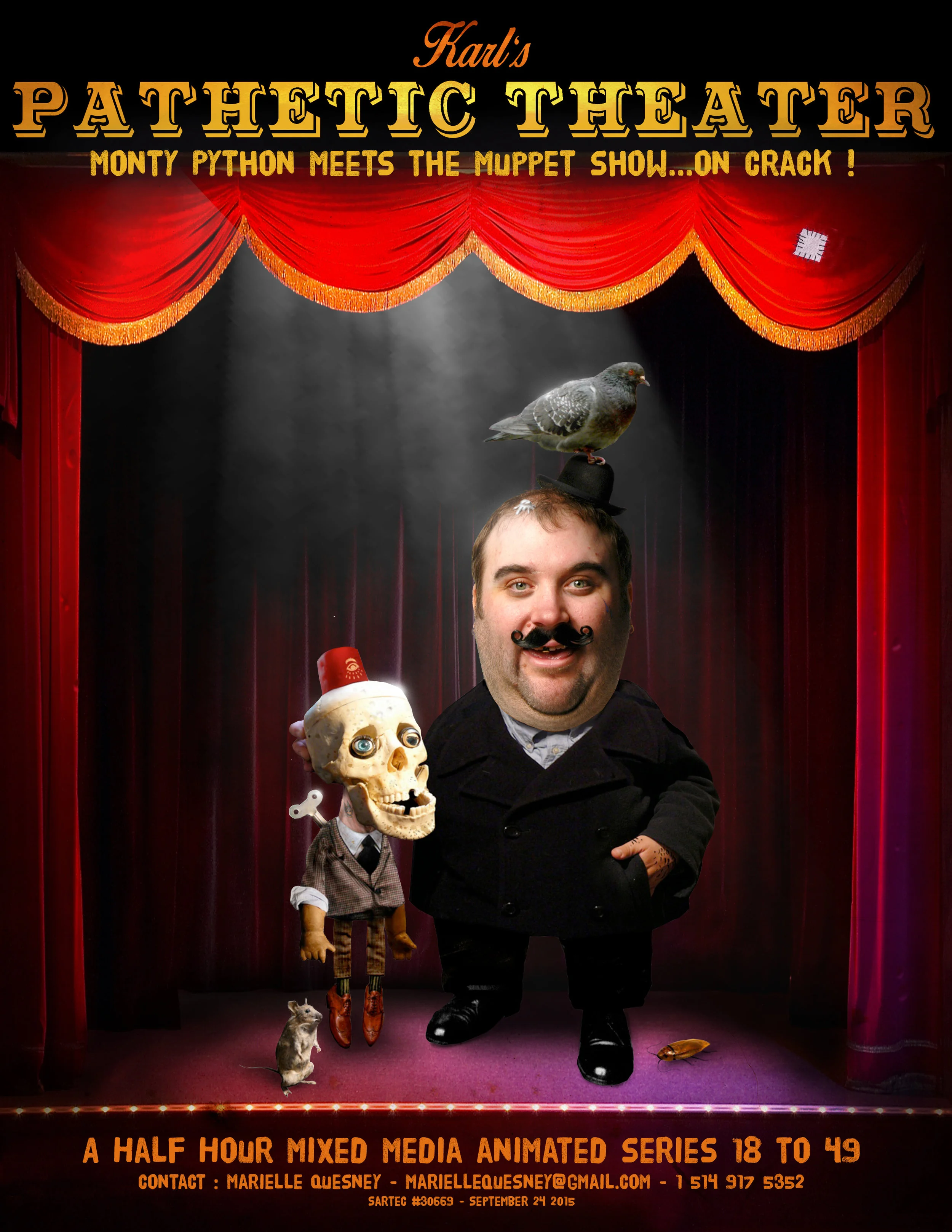 Karl's Pathetic Theater one page cover.jpg