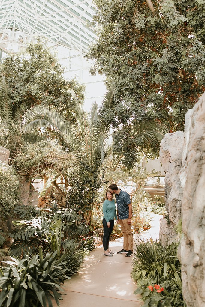 Randy Elizabeth A Botanical Gardens Engagement Alicia Lucia