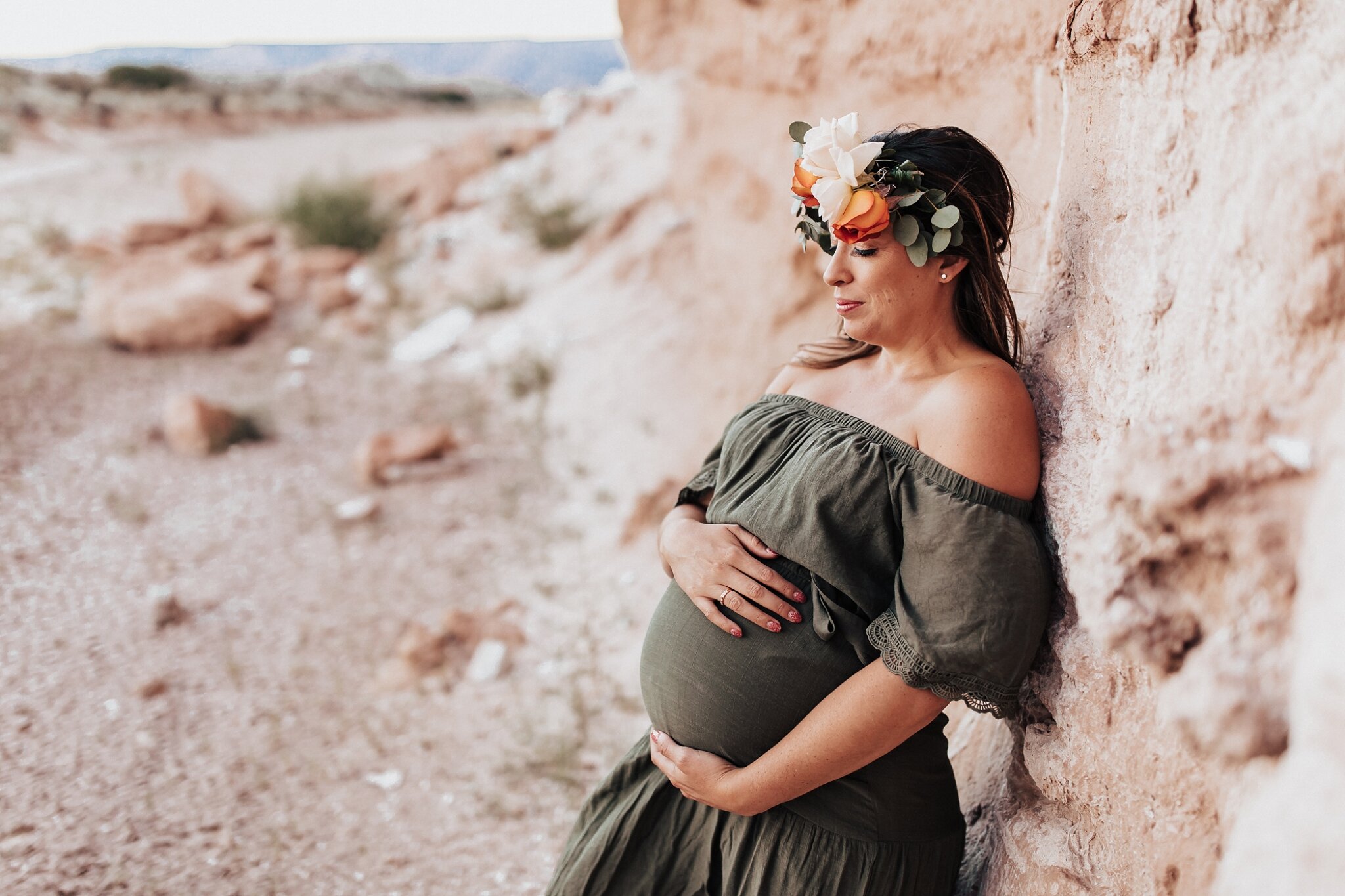 Spring Boho Maternity Photos - The Samantha Show- A Cleveland Life + Style  Blog