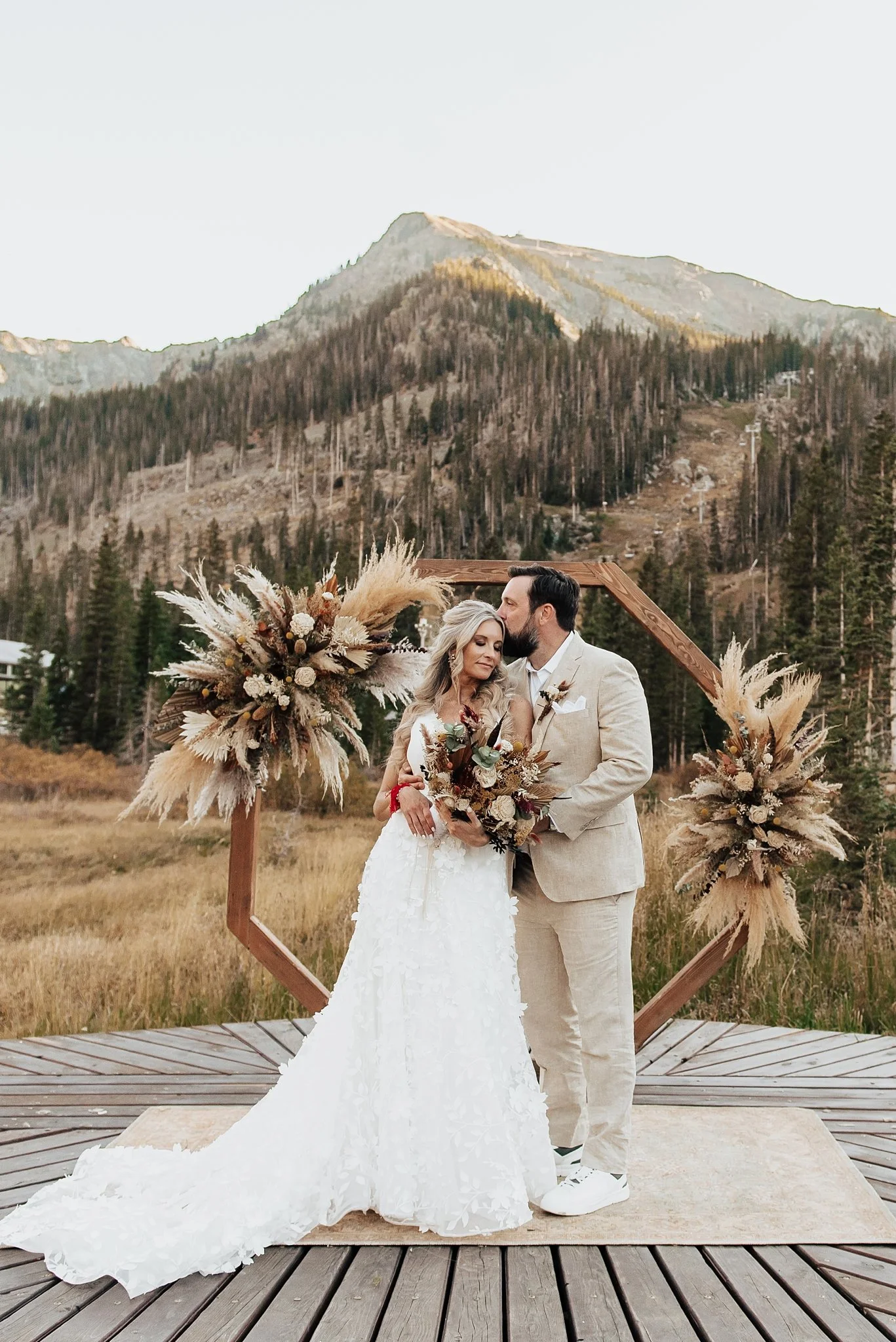 Stacey + Brad, an Adventurous Taos Ski Valley Wedding
