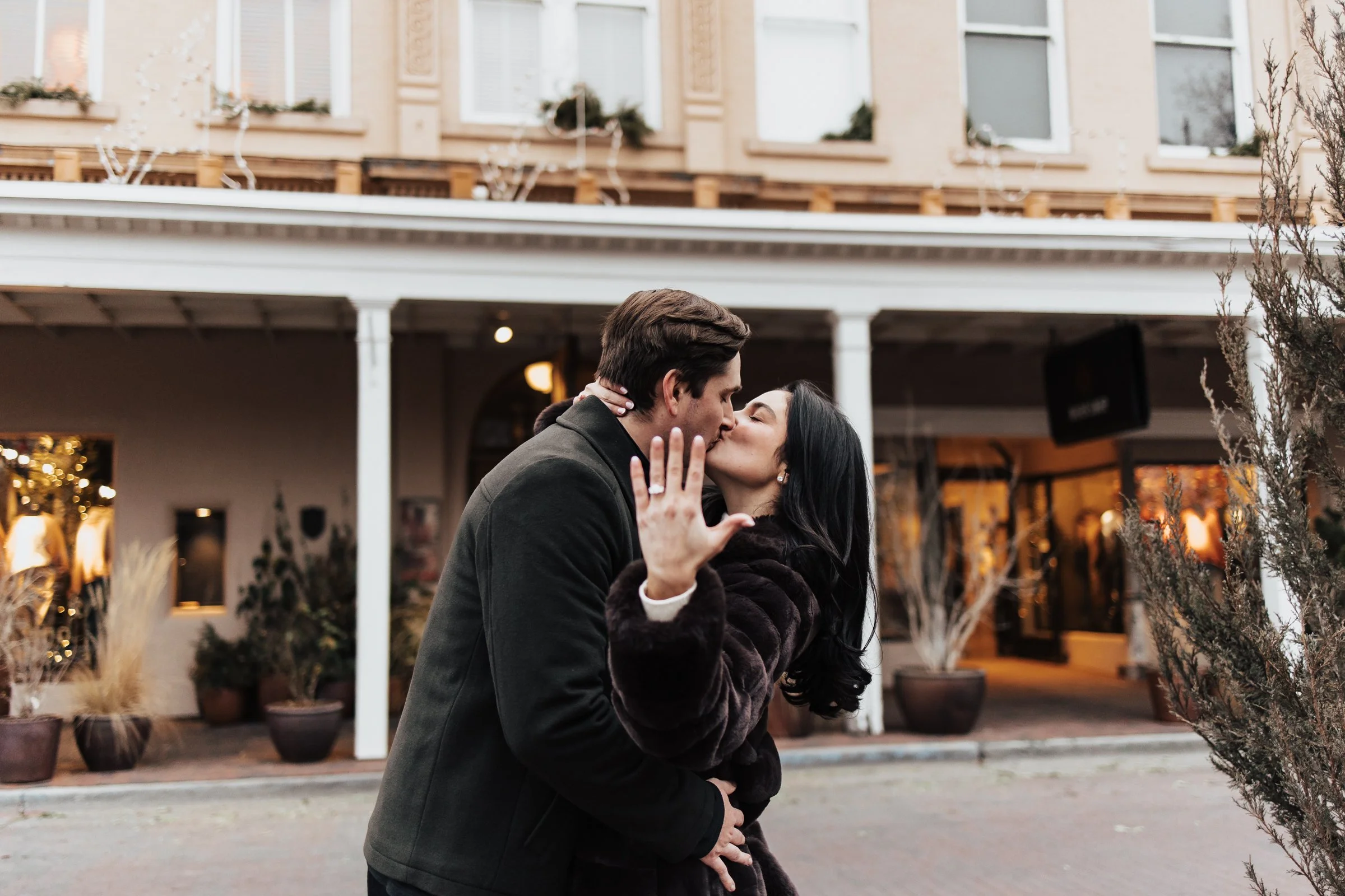 Erin + Patrick, an Emotional Santa Fe Plaza Proposal 