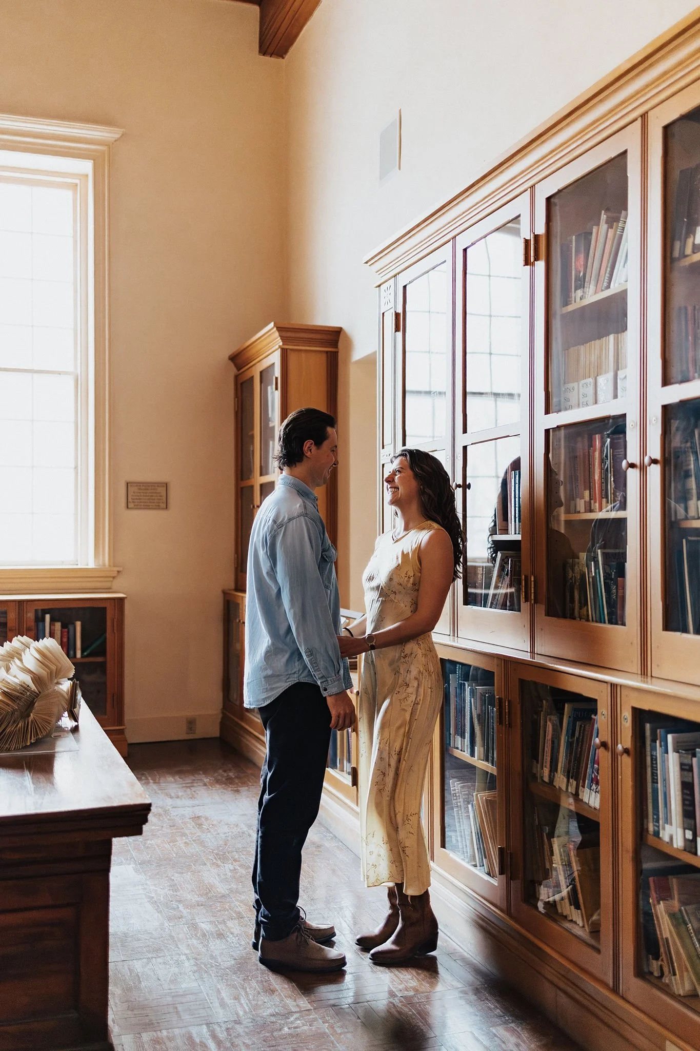 Alicia+lucia+photography+-+santa+fe+engagement+book+shop+engagement+-+library+engagement_0009.jpg