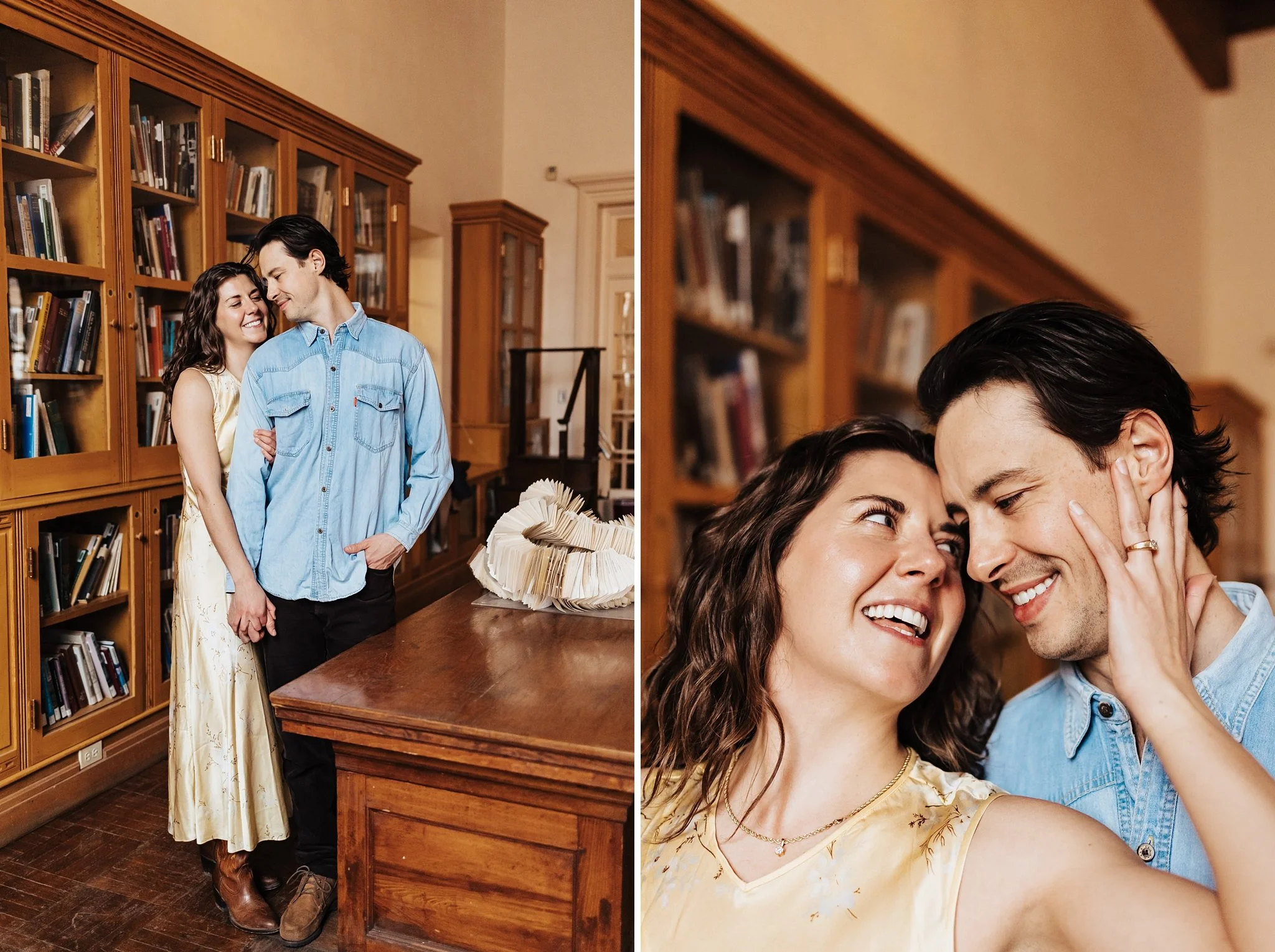 Alicia+lucia+photography+-+santa+fe+engagement+book+shop+engagement+-+library+engagement_0015.jpg