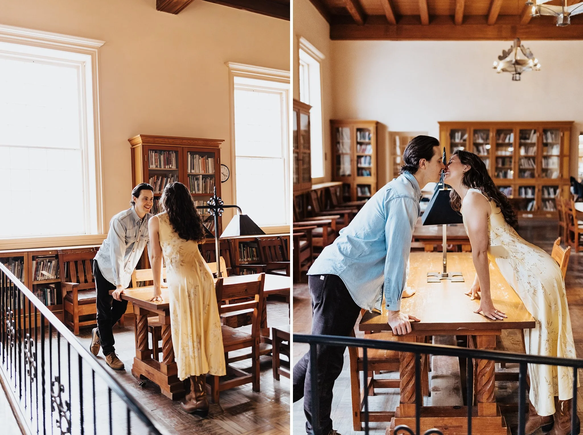 Alicia+lucia+photography+-+santa+fe+engagement+book+shop+engagement+-+library+engagement_0024.jpg