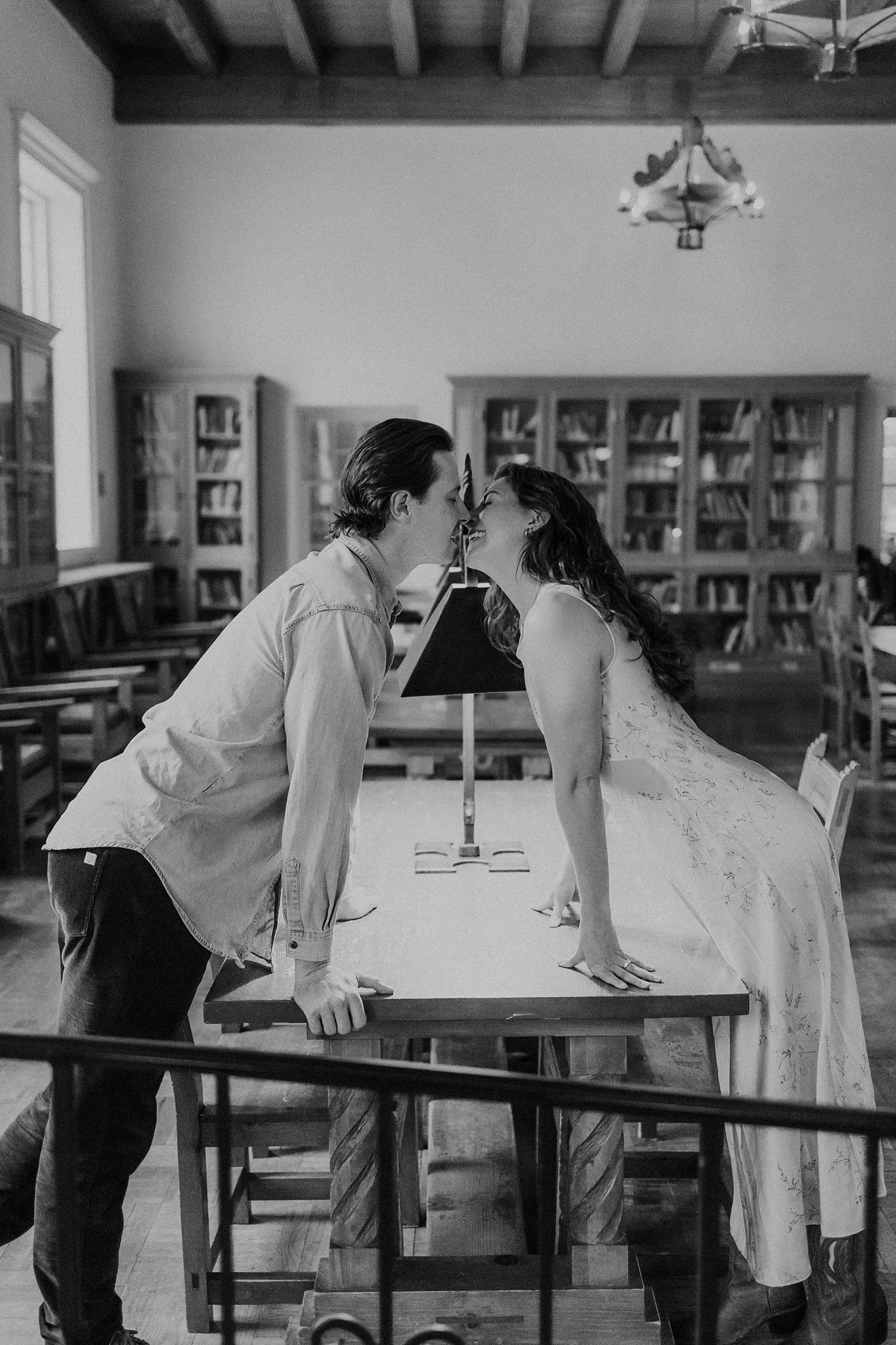 Alicia+lucia+photography+-+santa+fe+engagement+book+shop+engagement+-+library+engagement_0025.jpg