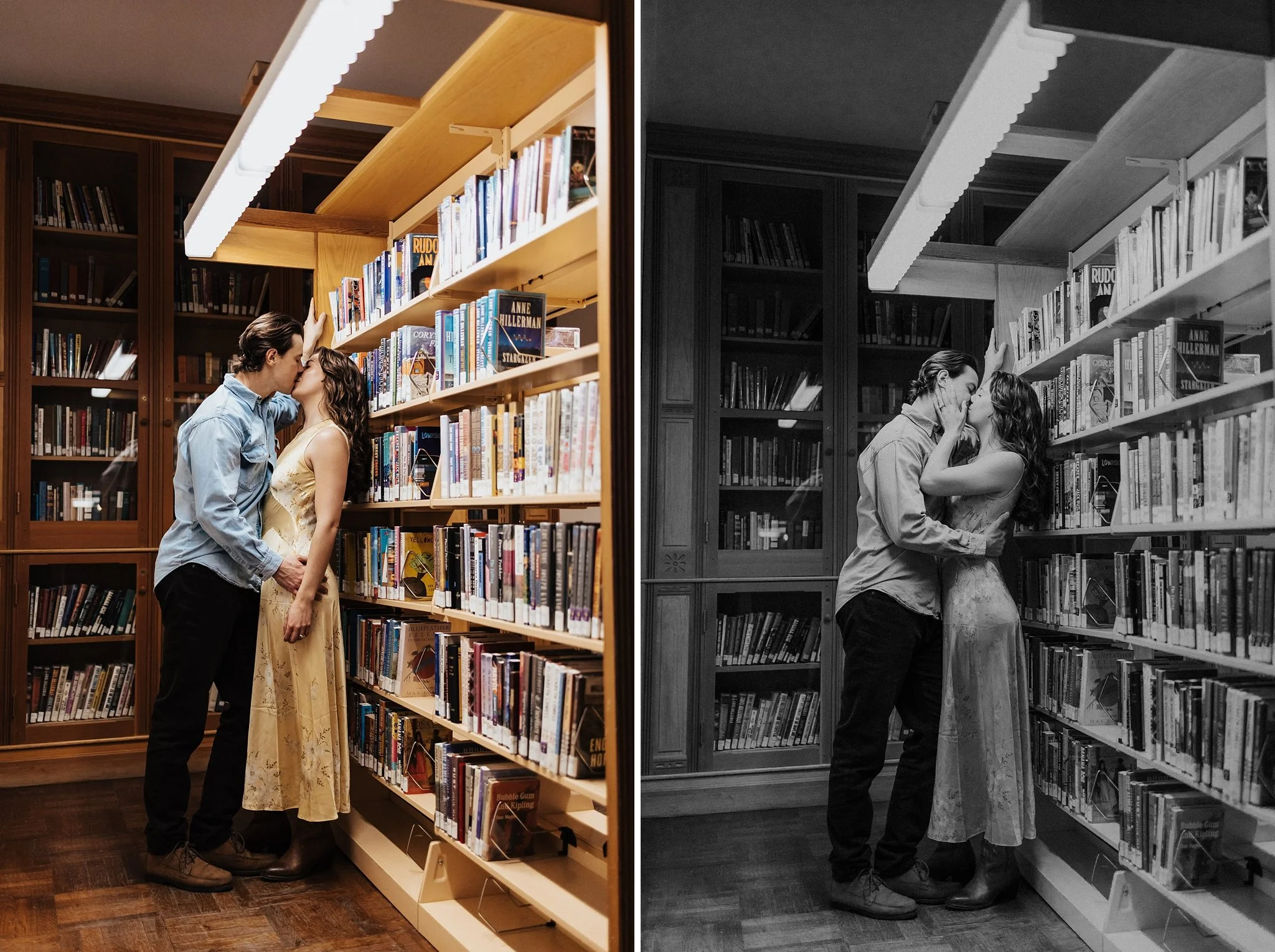 Alicia+lucia+photography+-+santa+fe+engagement+book+shop+engagement+-+library+engagement_0036.jpg