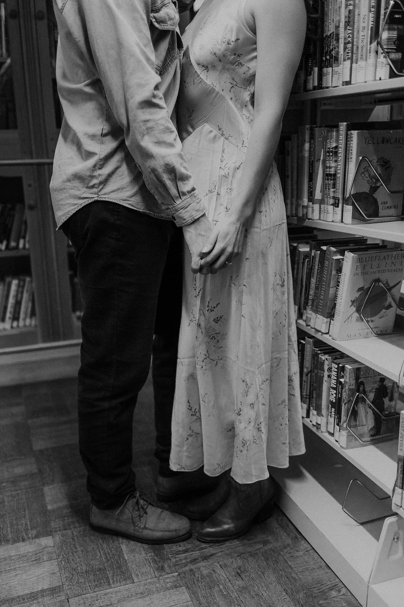 Alicia+lucia+photography+-+santa+fe+engagement+book+shop+engagement+-+library+engagement_0038.jpg