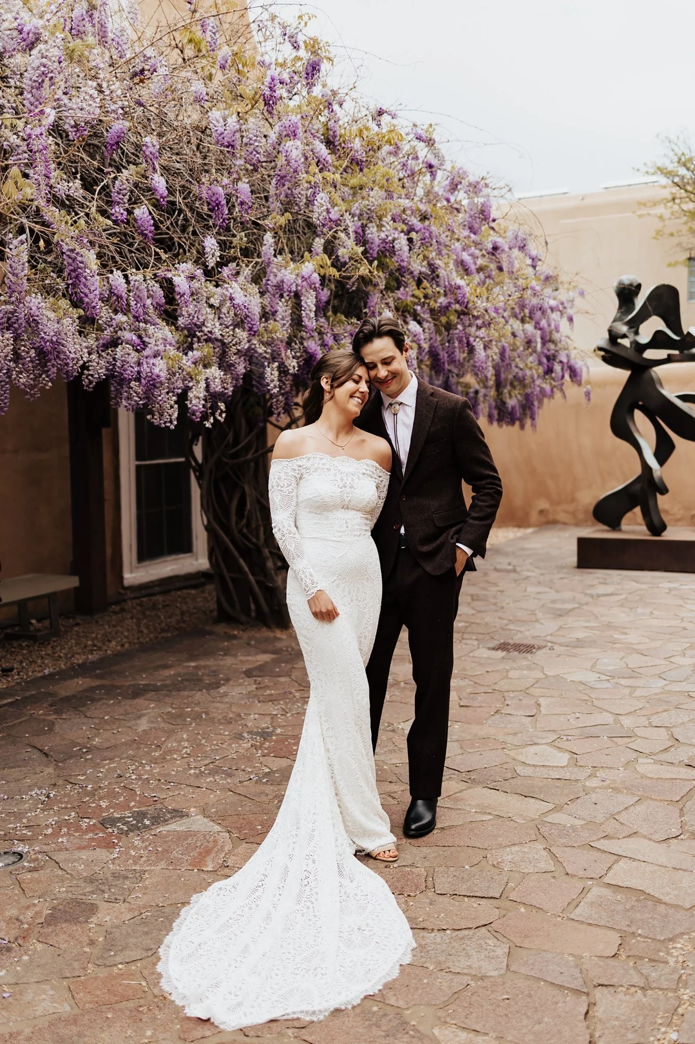 Cory + Casey, a Romantic New Mexico Museum of Art Wedding
