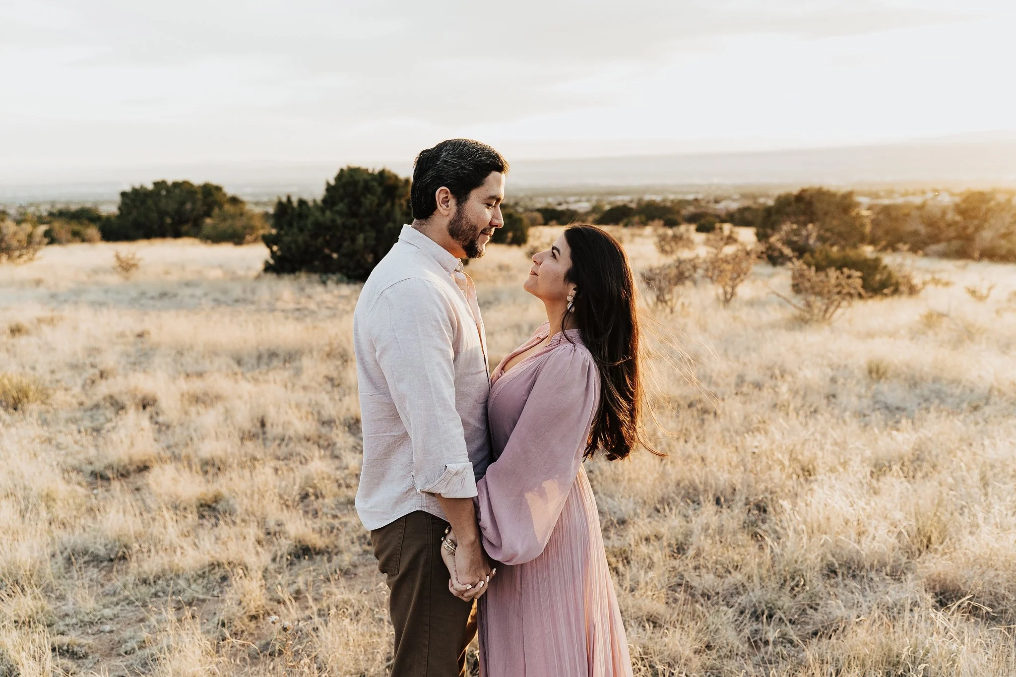 Indira + Jose, a Stunning New Mexico Portrait Session