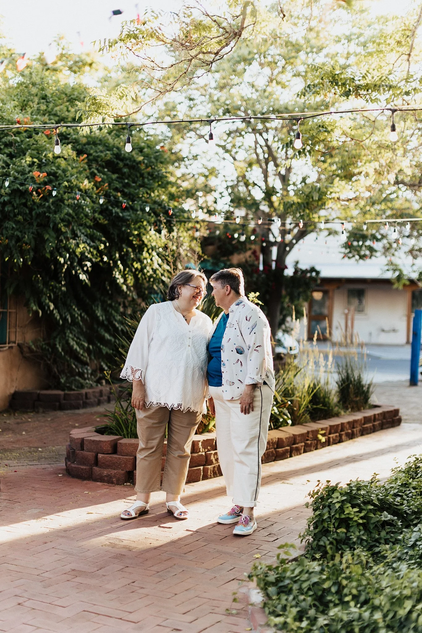 Lisa + Kristin, a Darling Old Town Albuquerque Engagement