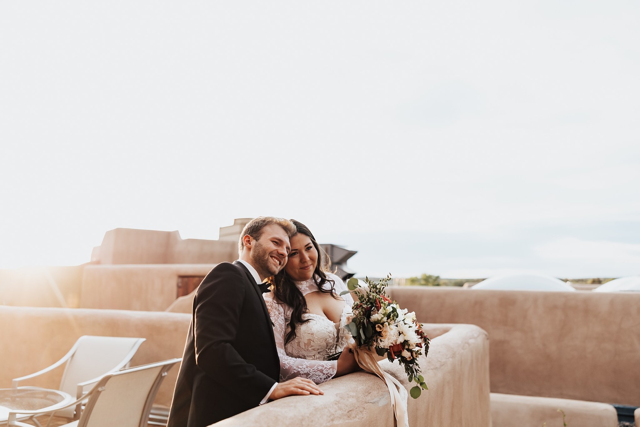 Alexandria + Bryant, a Lovely Santa Fe Plaza Wedding 