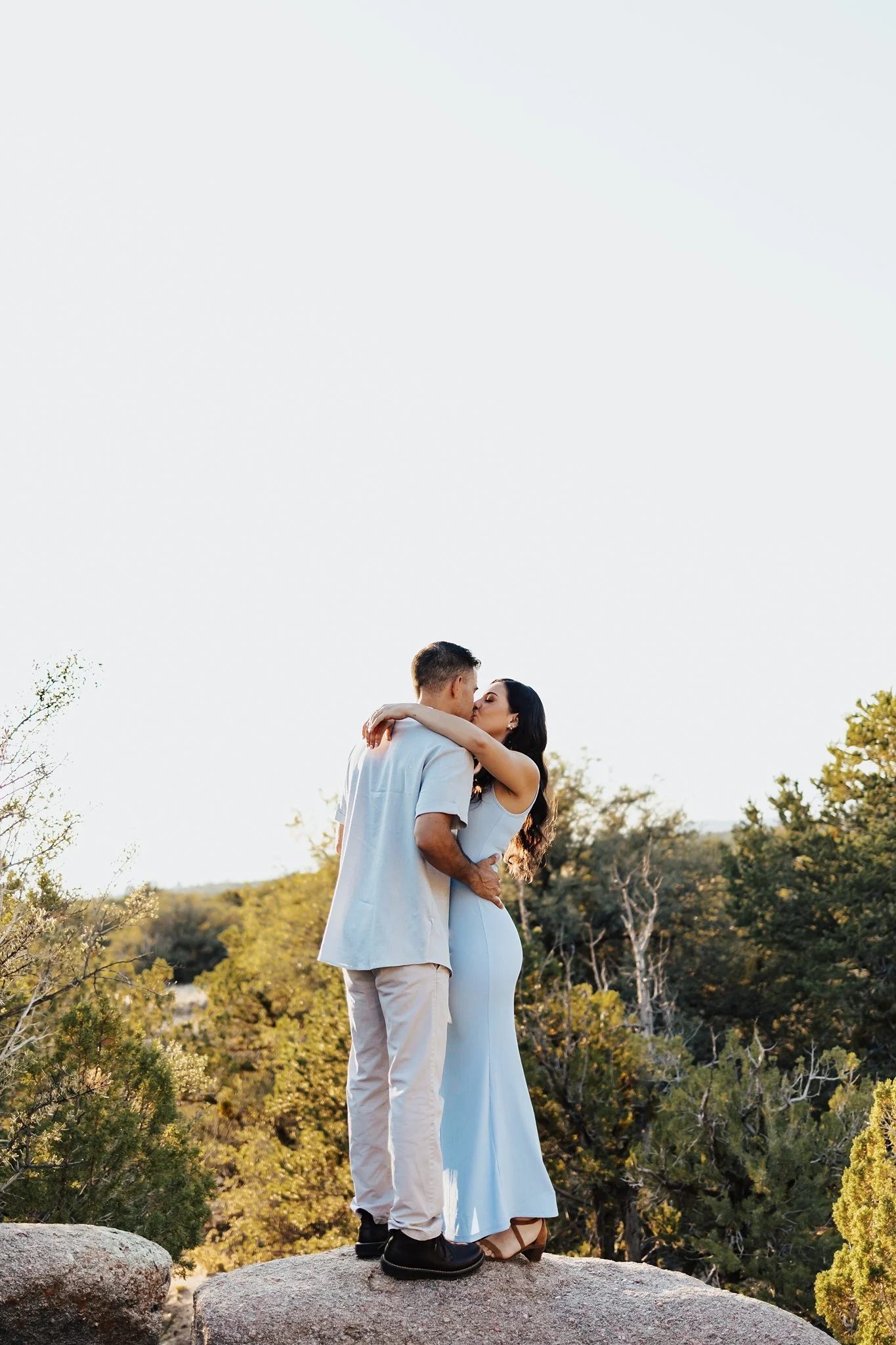 Alicia + Marcus, a Stunning New Mexico Desert Engagement 
