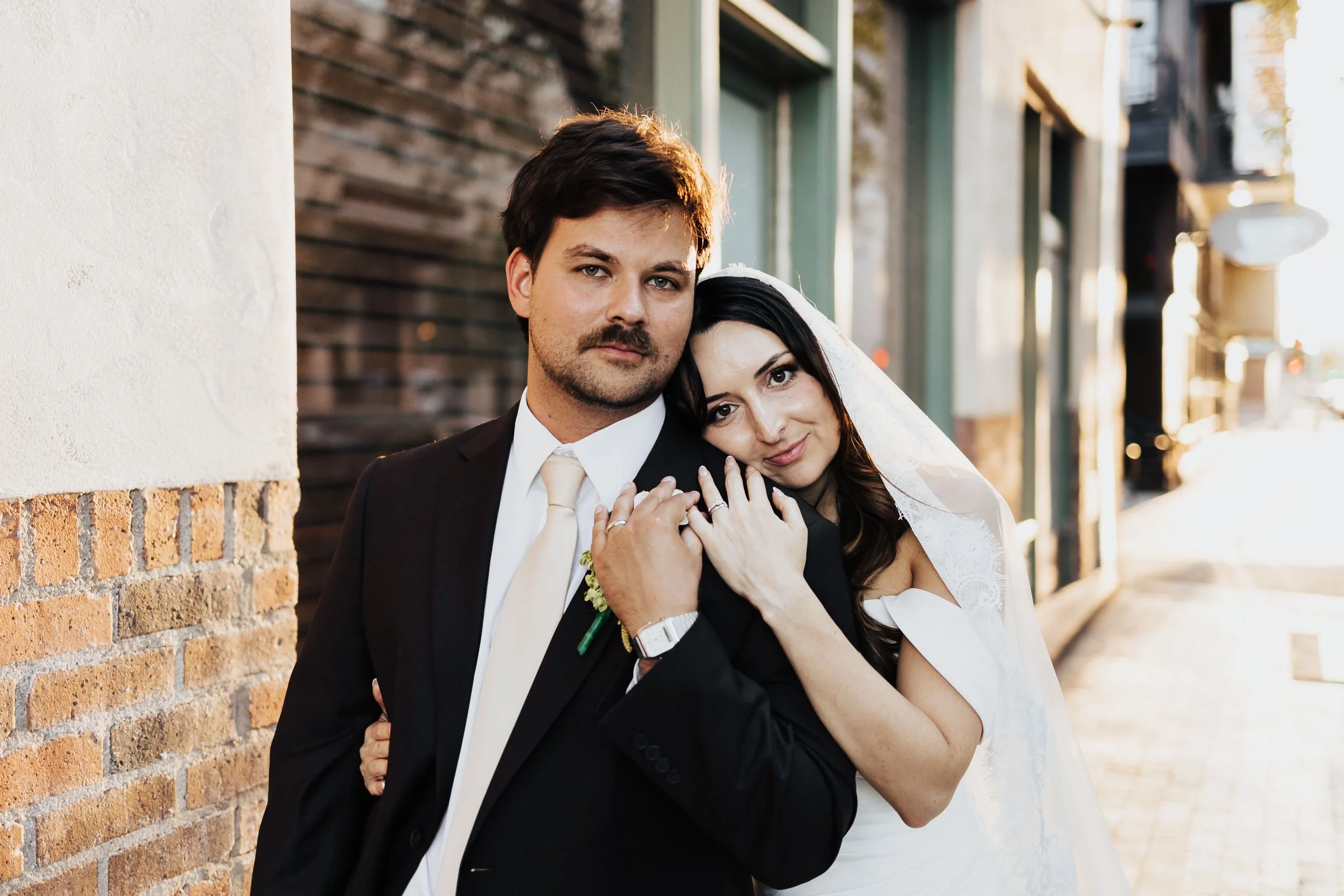 Haley + Josh, a Romantic Downtown Wedding at Hotel Andaluz 