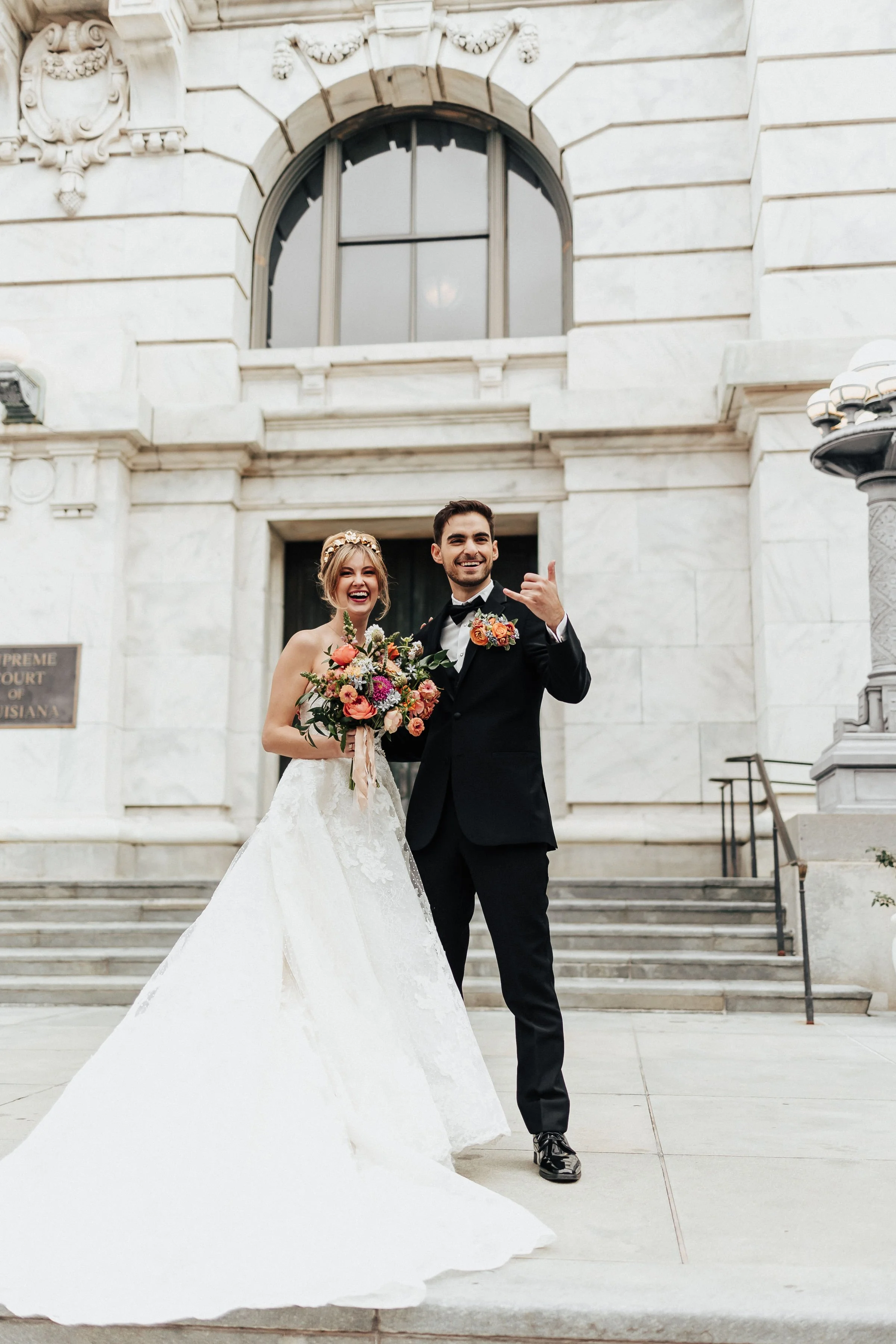 New Orleans wedding portrait