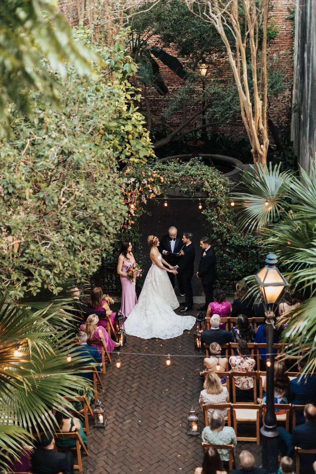 New Orleans wedding ceremony