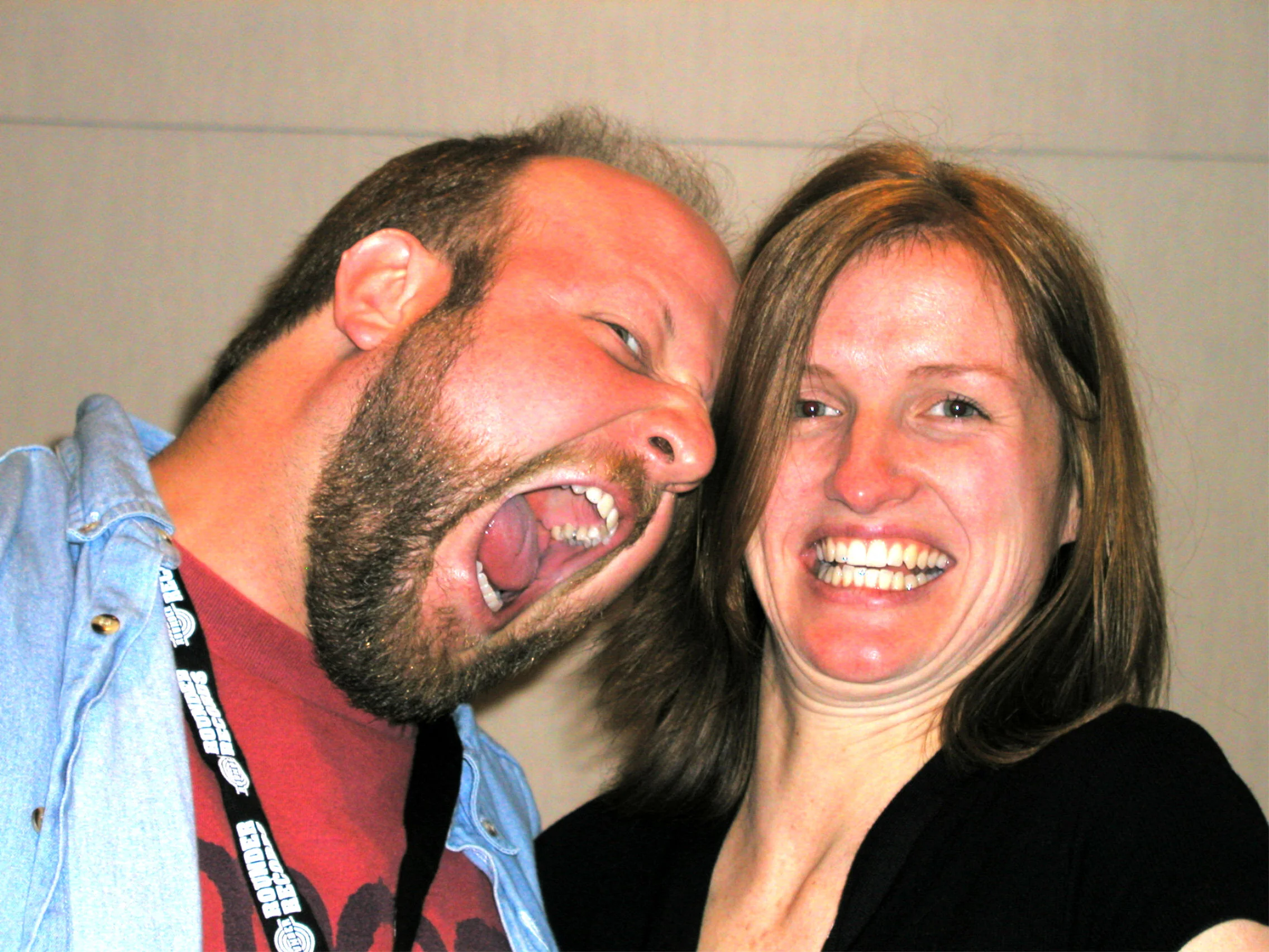 Mark Keefe and Amy Jones