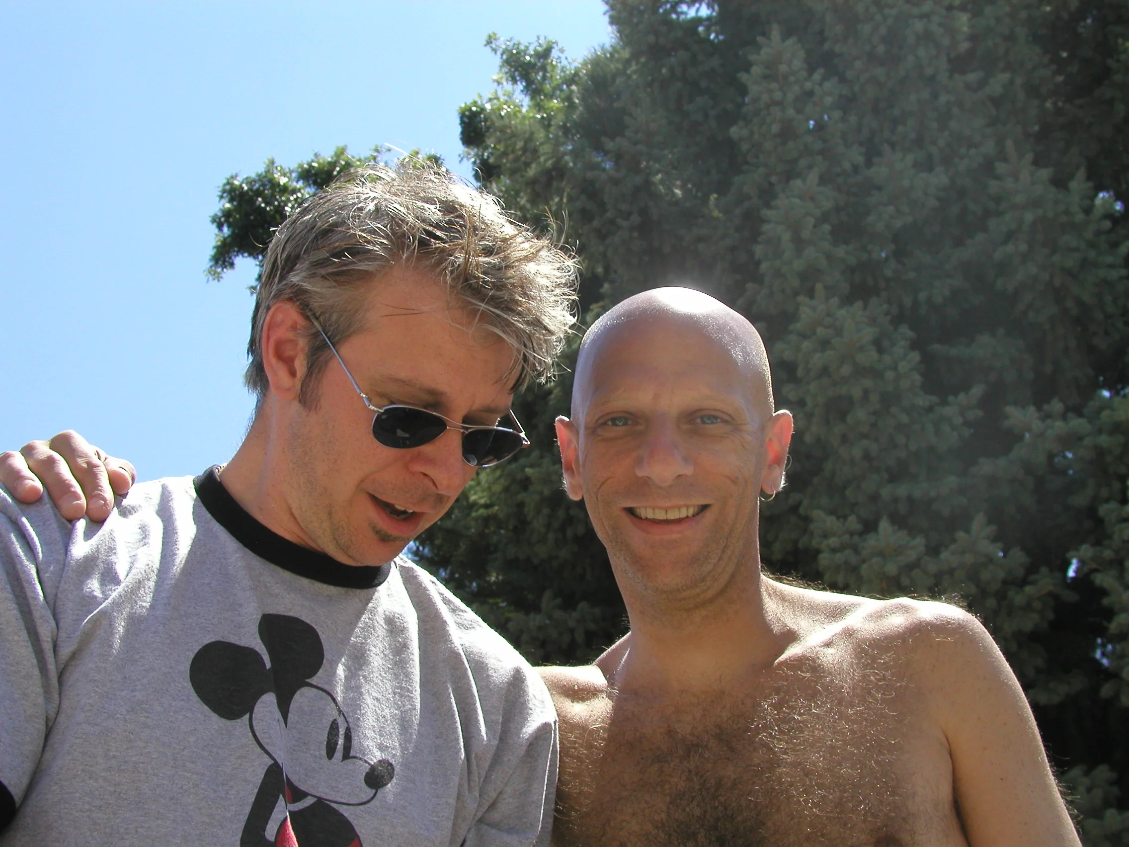 Nick Bedding and Bruce Warren