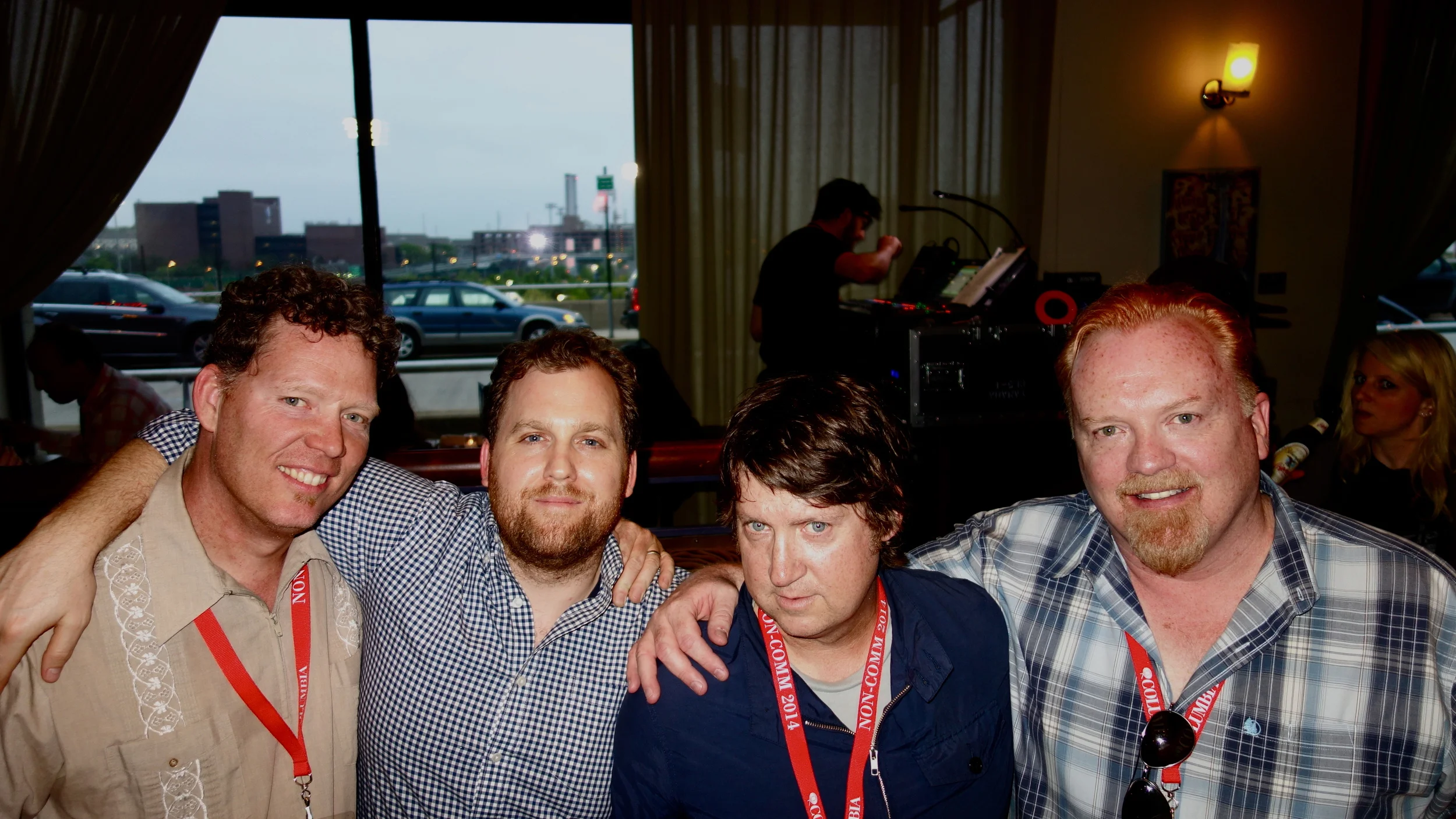 Duncan Hudson, Dan Connelly, Paul Langton and Scott Mullins