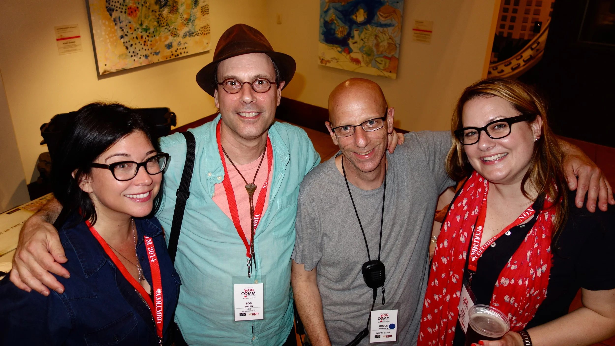 Julie Muncy, Bob Boilen, Bruce Warren & Erica Collins