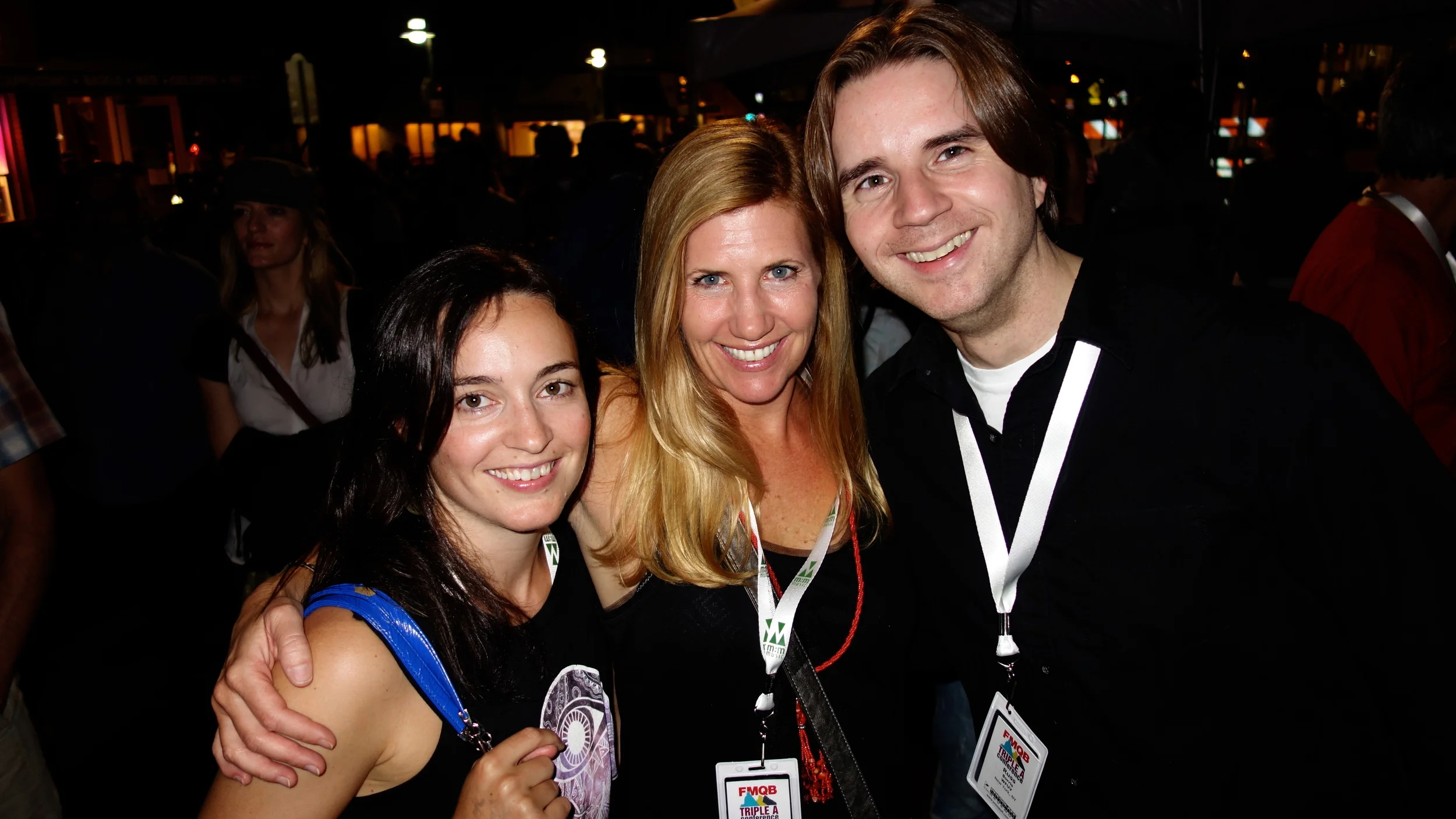 Julia Clarke, Krystal Robbins & Russ Borris