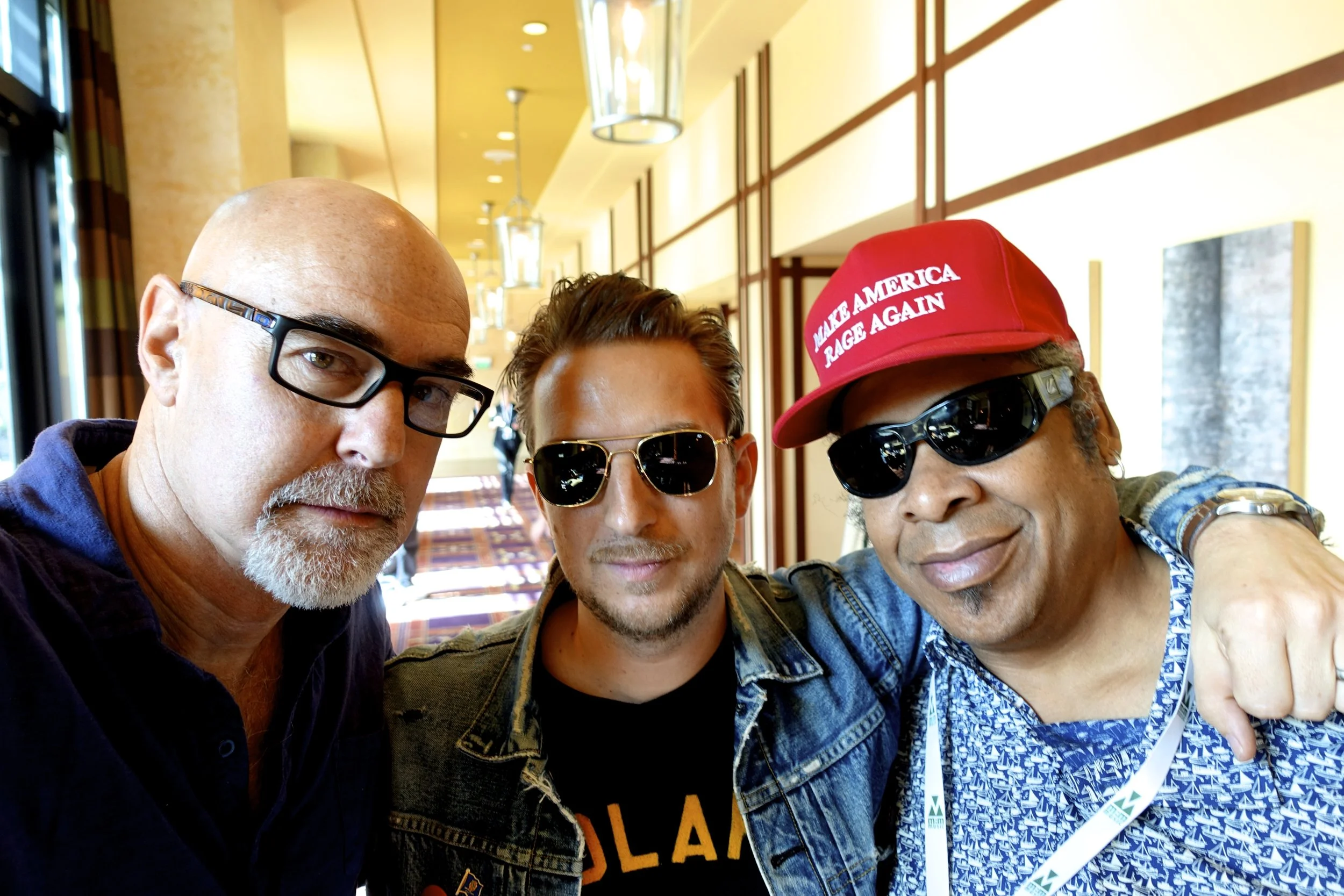 Sean Coakley, JD McPherson and Keith Coes